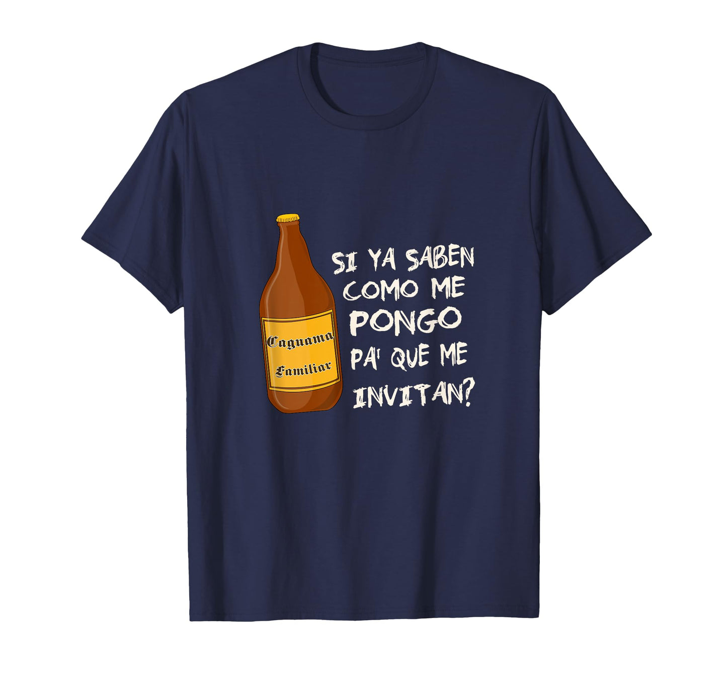 Si Ya Saben Como Me Pongo Camisa Dia de Padre Regalo Espanol T-Shirt