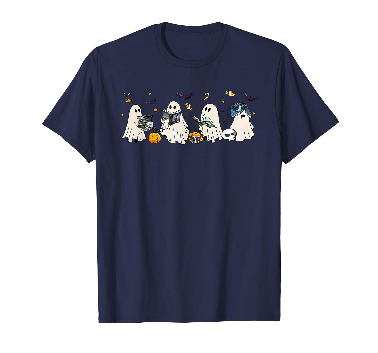 Bookish Ghost Throne Of Glass Halloween T-Shirt