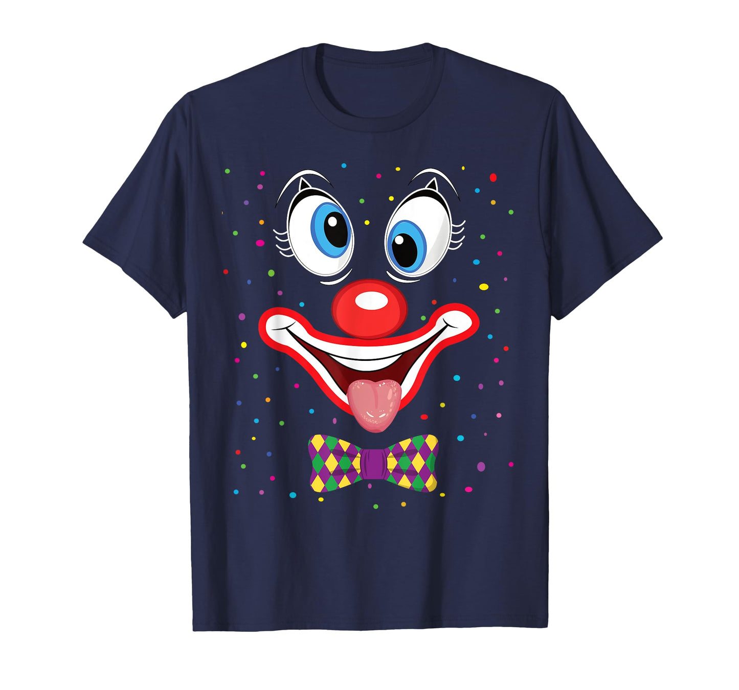 Carnival Clown Face Circus Costume Kids Men Women Carnivals T-Shirt