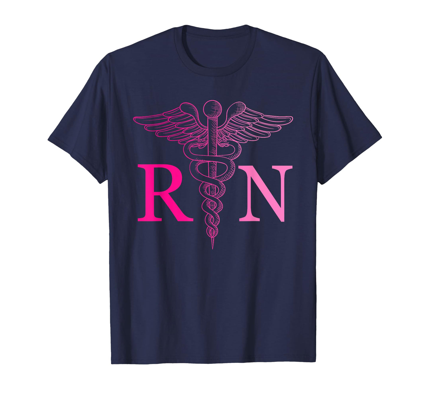 Registered Nurse Appreciation Pink RN Nursing Tie Dye Nurse T-Shirt