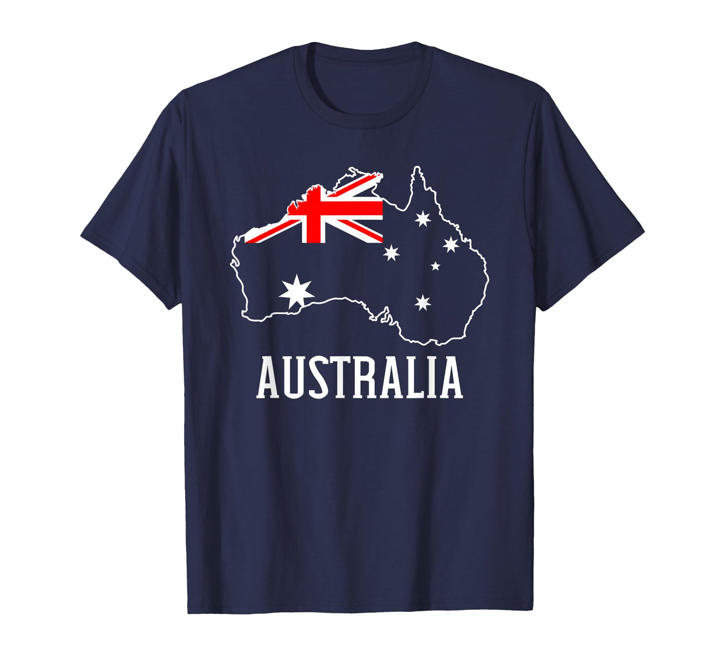 Australia Map Flag T-Shirt