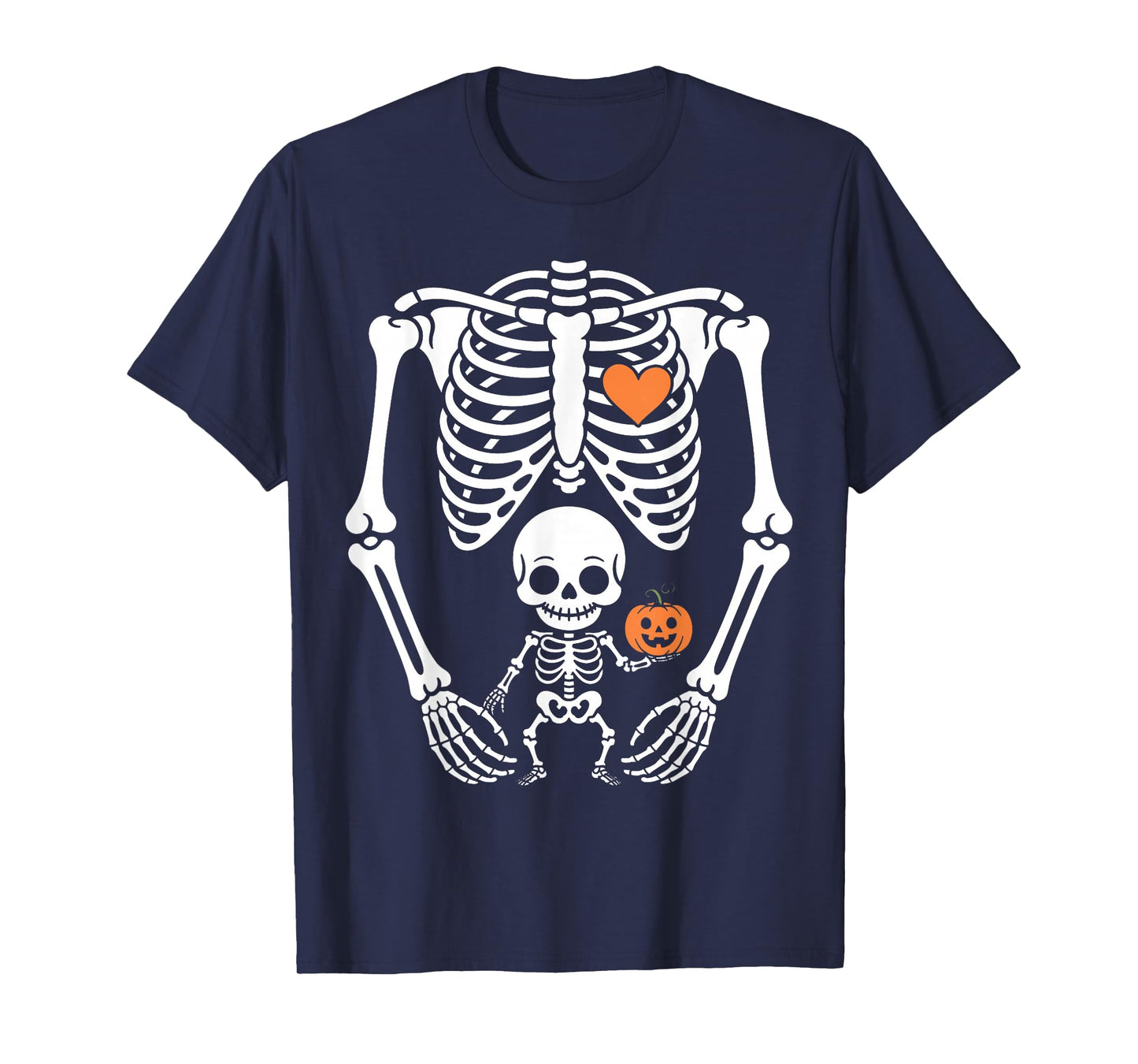 Baby Shower Skeleton Halloween Pregnancy Annoucement Boys T-Shirt