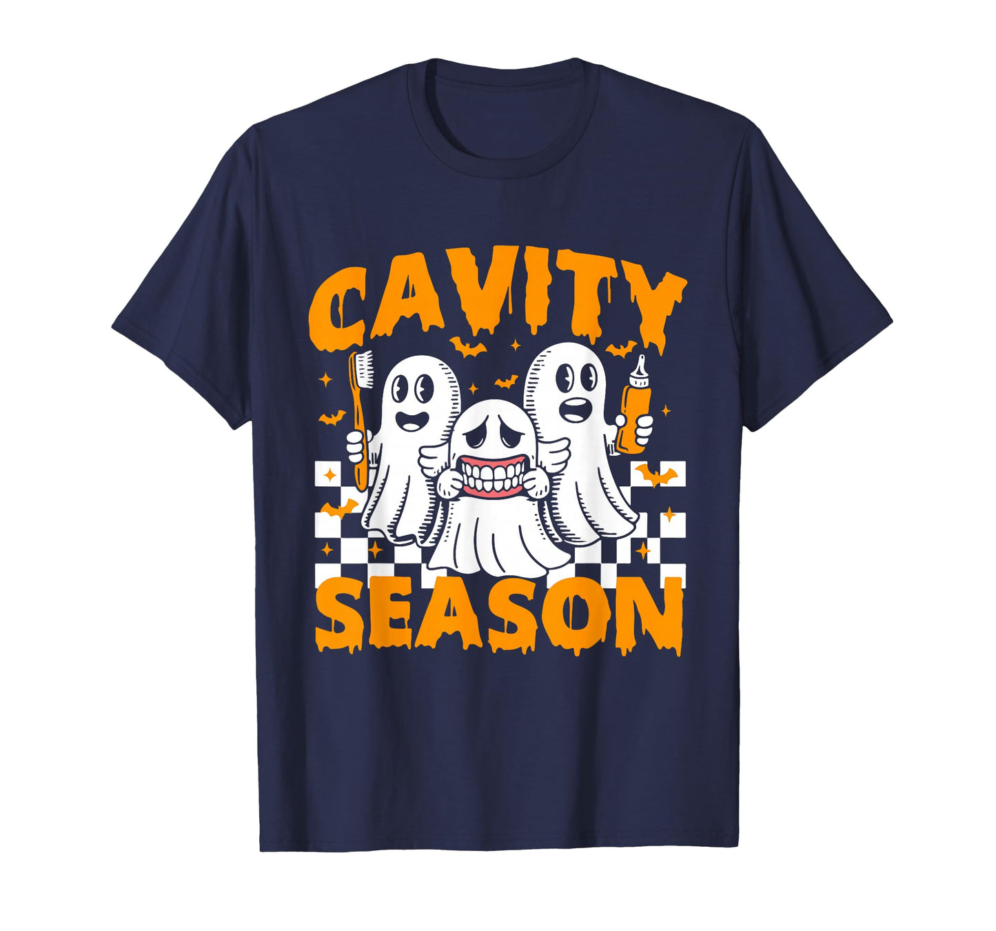 Halloween Dentist Cavity Season Dental Costume Men Women T-Shirt