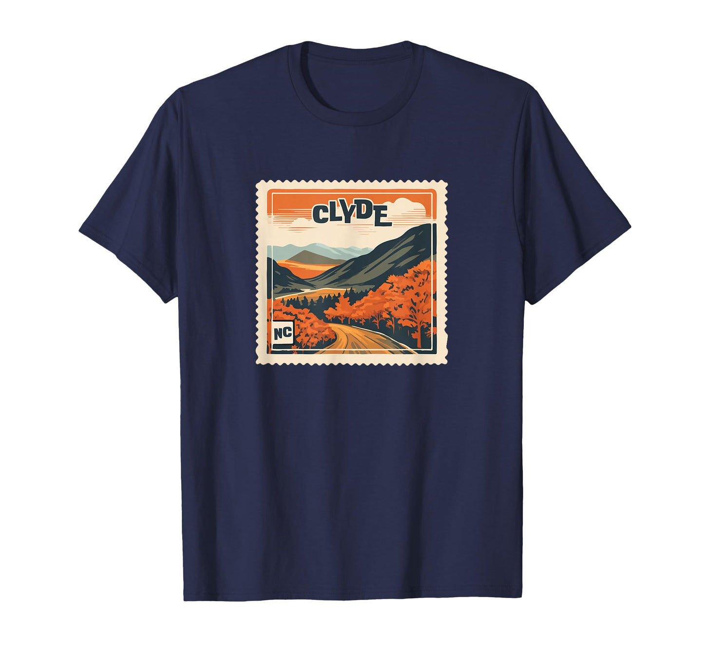 Clyde NC Mountain Clyde NC Travel Hiking Vacation T-Shirt