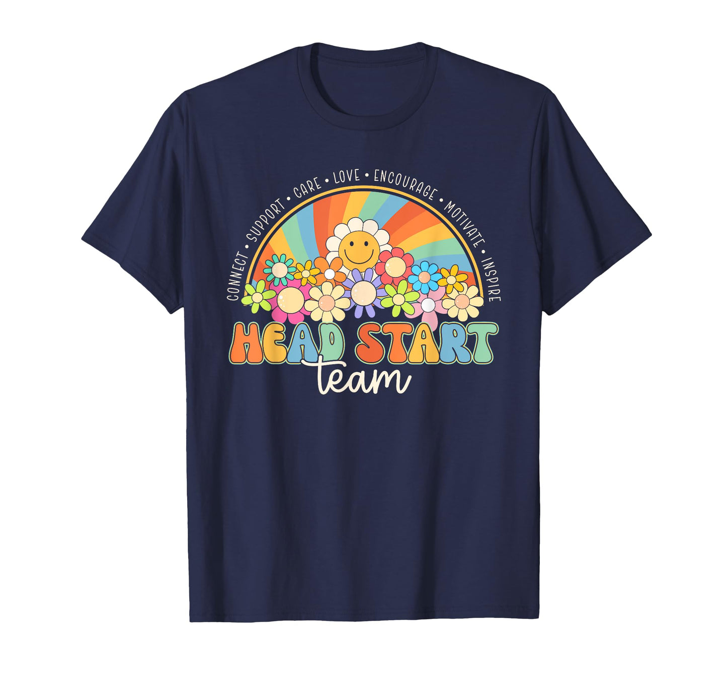 Head Start Team Homeschool Teacher Headstart Back To School T-Shirt for Men Women Girls Kids