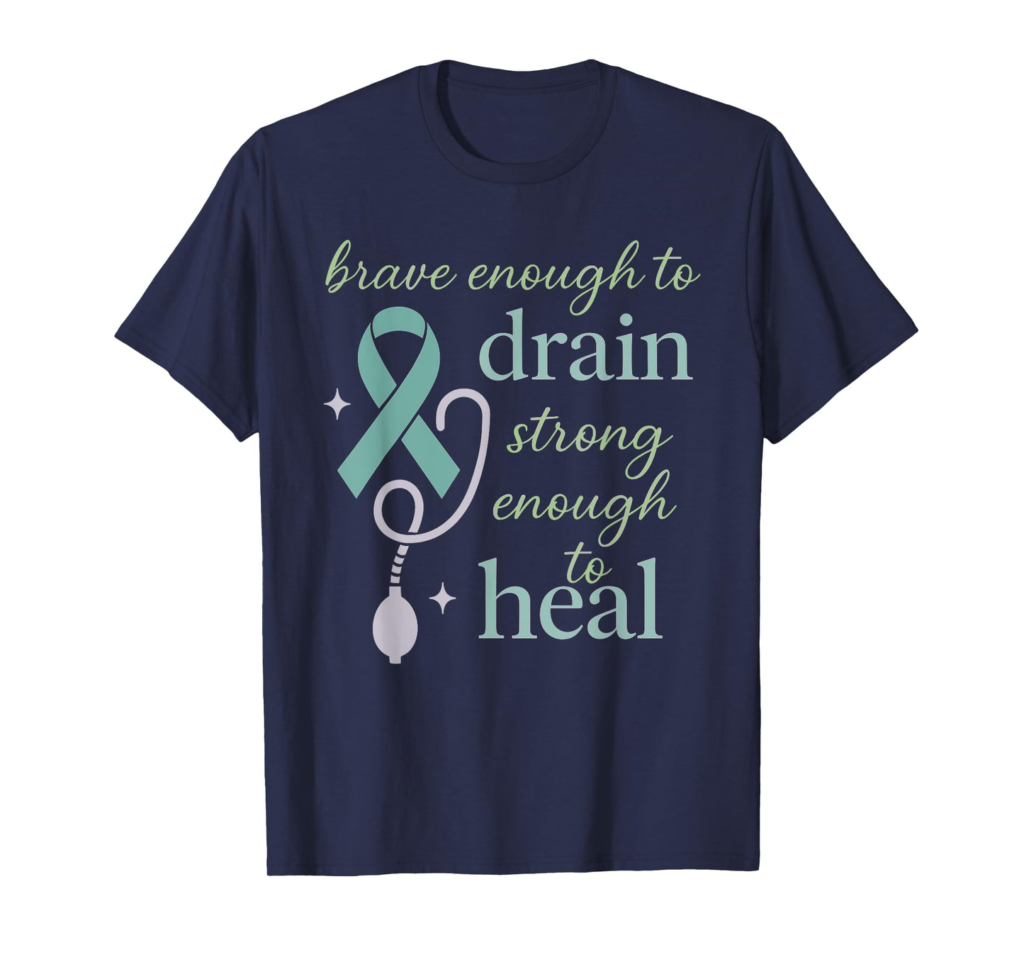 Lymphedema Warrior Lymphatic Awareness Chronic Illness Fight T-Shirt