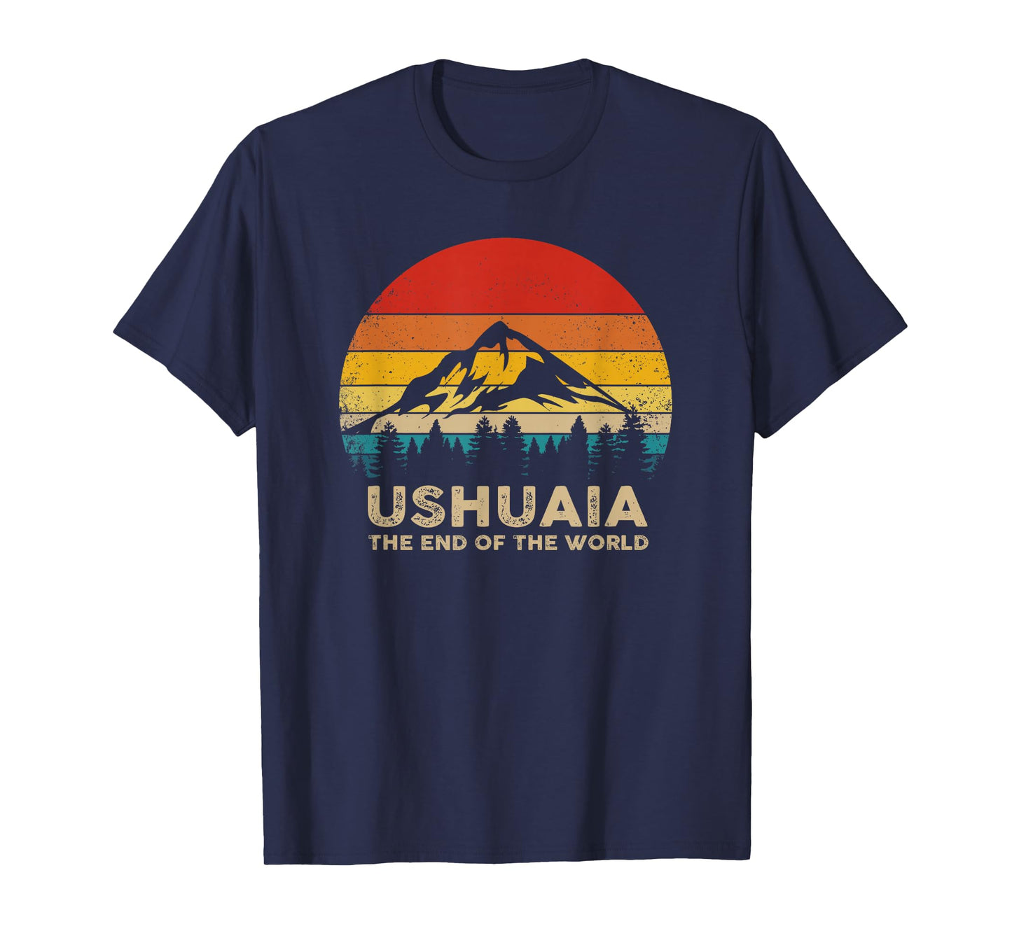 Vintage Ushuaia T-Shirt - Argentina Souvenir T Shirt T-Shirt