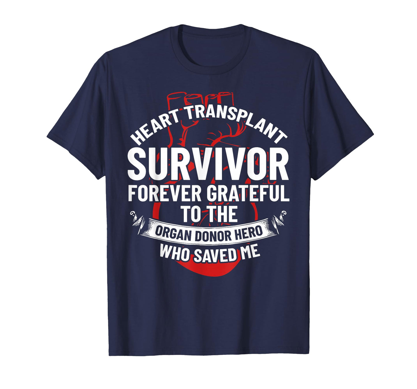 Heart Transplant Survivor Heart Transplant Design T-Shirt for Women, Heart Transplant Recipients, Black, Small, Short Sleeve