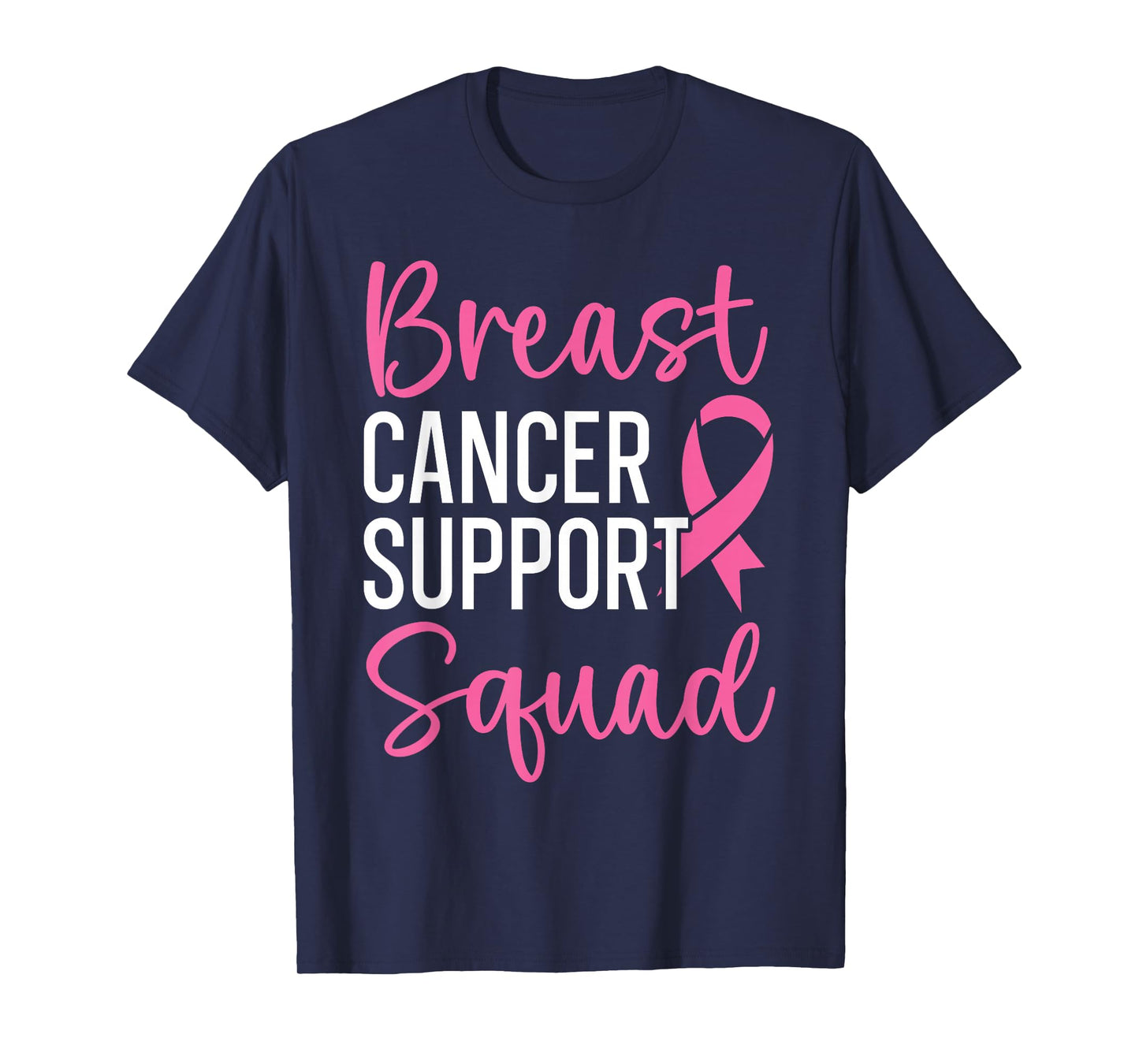 Breast Cancer Support Squad Breast Cancer Awareness T-Shirt