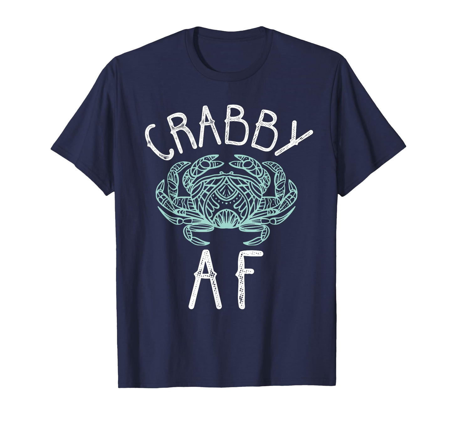 Crabby AF Cancer Crab Zodiac Sign Summer Birthday Women T-Shirt