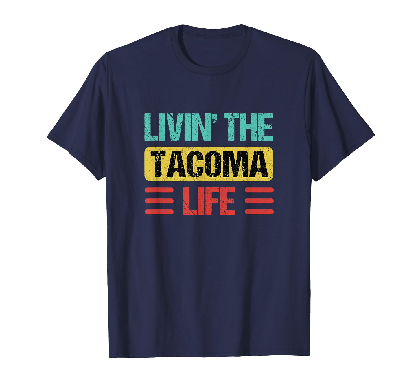 Tacoma Washington Shirts & Gifts Tacoma T-Shirt Unisex-Adults Black Small Crew Neck T-Shirt