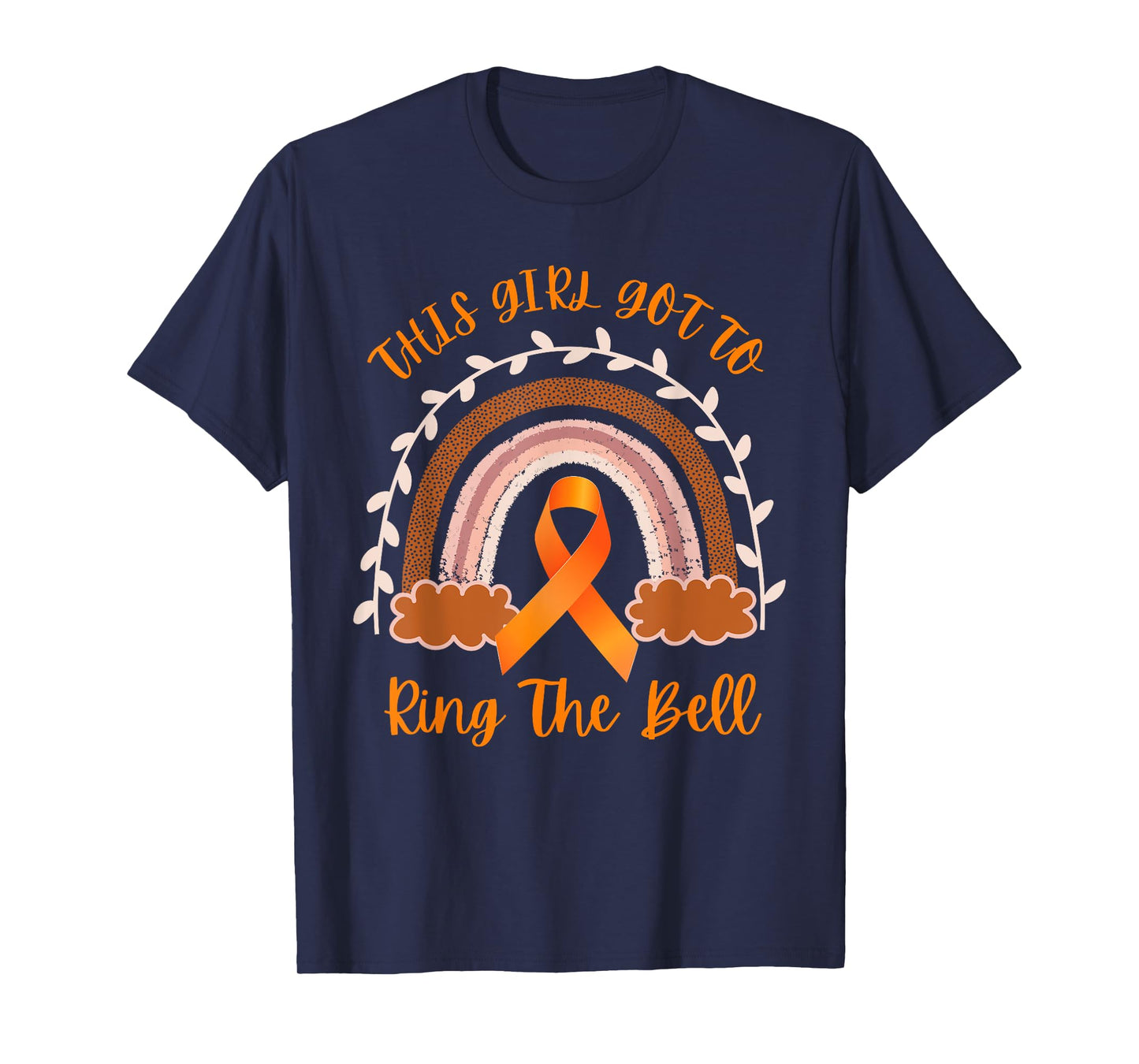 This Girl Got To Ring The Bell Leukemia Cancer Awareness T-Shirt