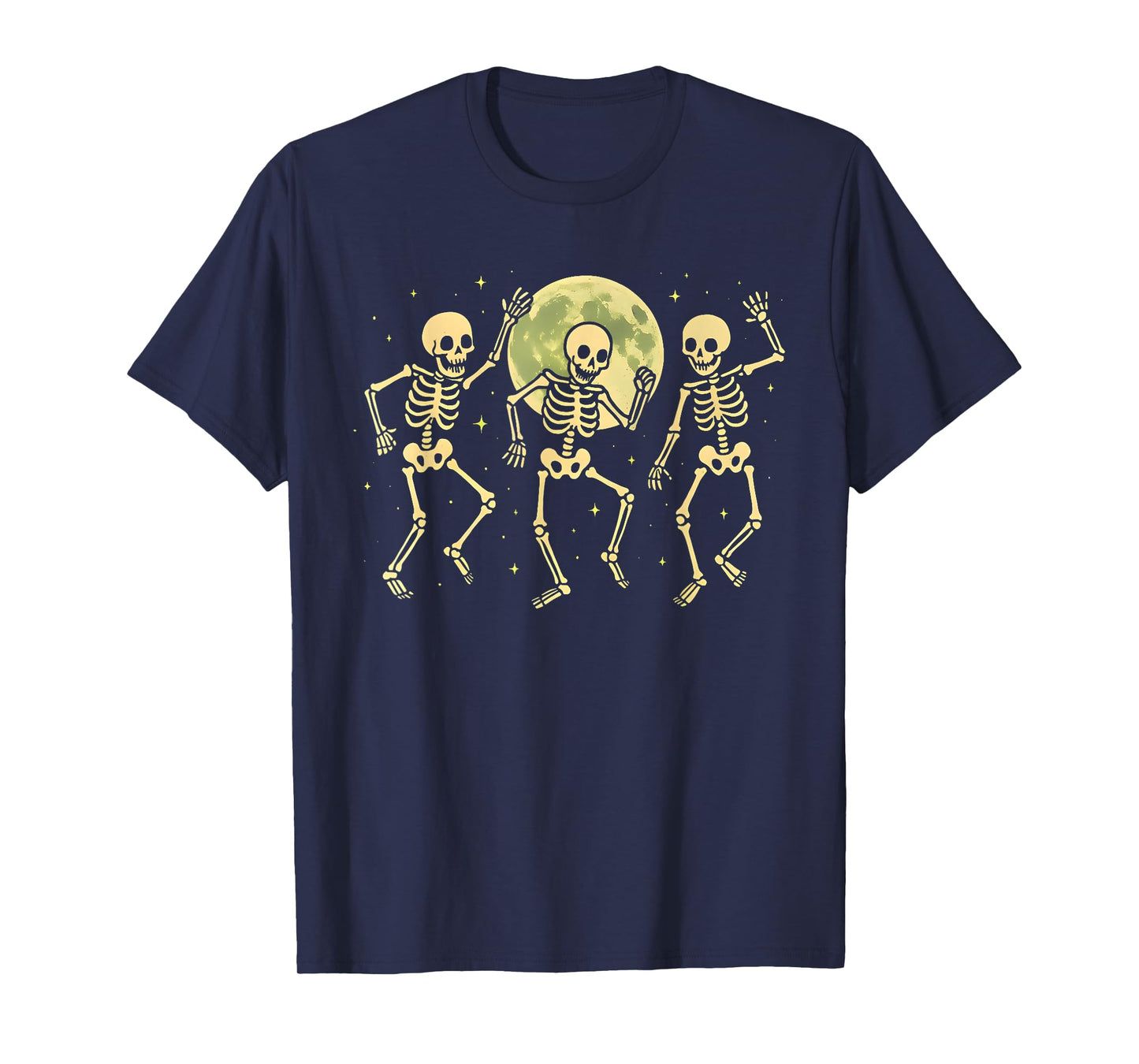Dancing Skeletons Halloween Dance Skeleton Funny Men Women T-Shirt