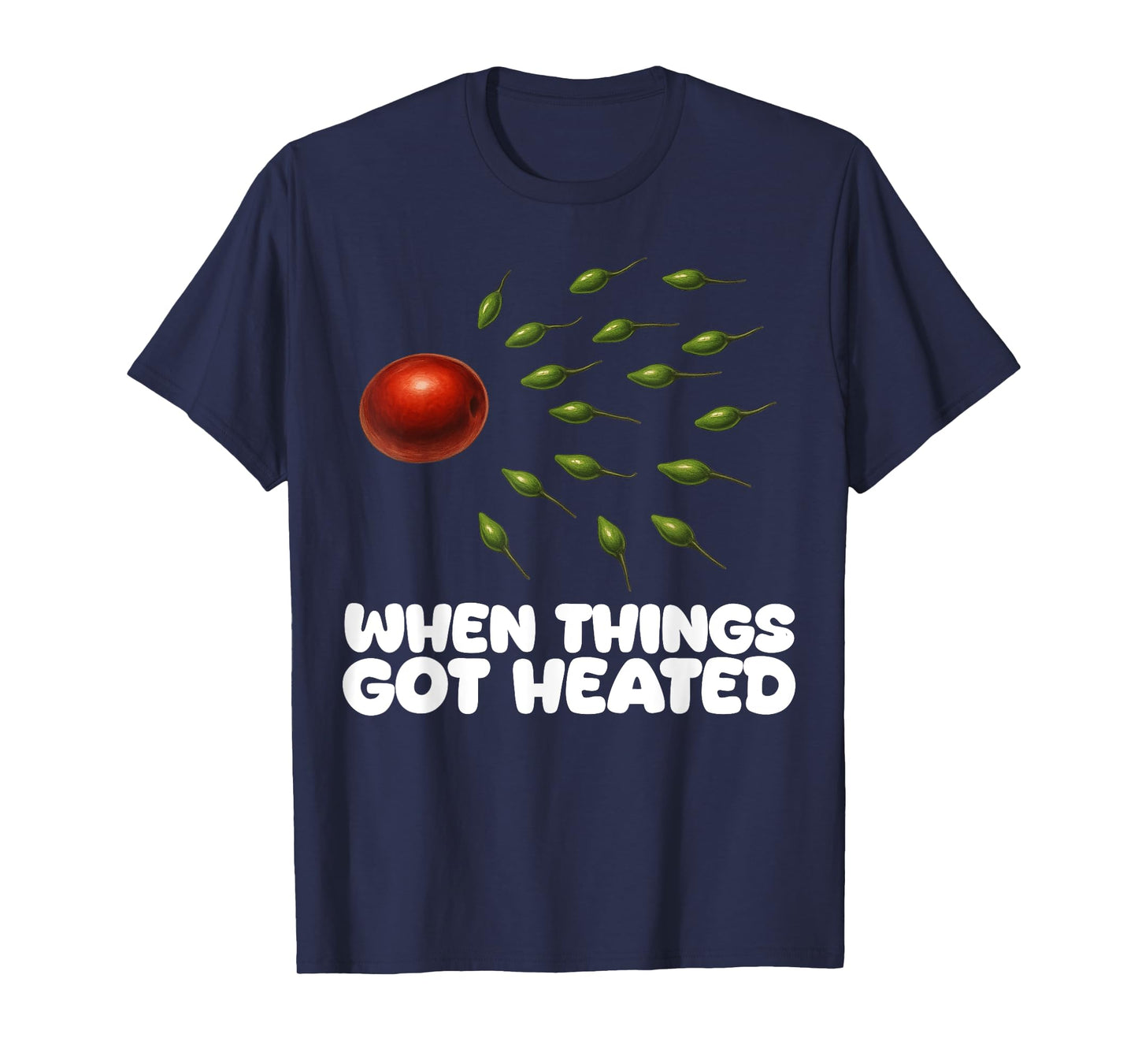 Guac How It was Born Avocado Salsa Spicy Humor T-Shirt