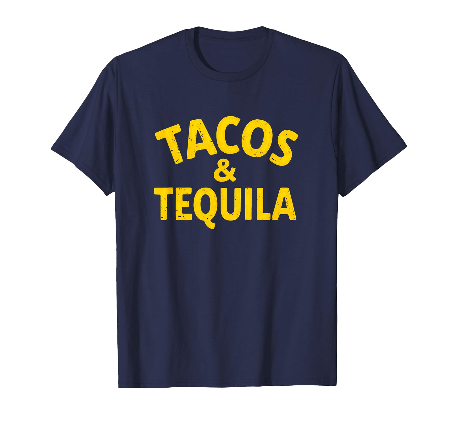 Vintage Mexican Fiesta Tacos & Tequila Drinking T-Shirt