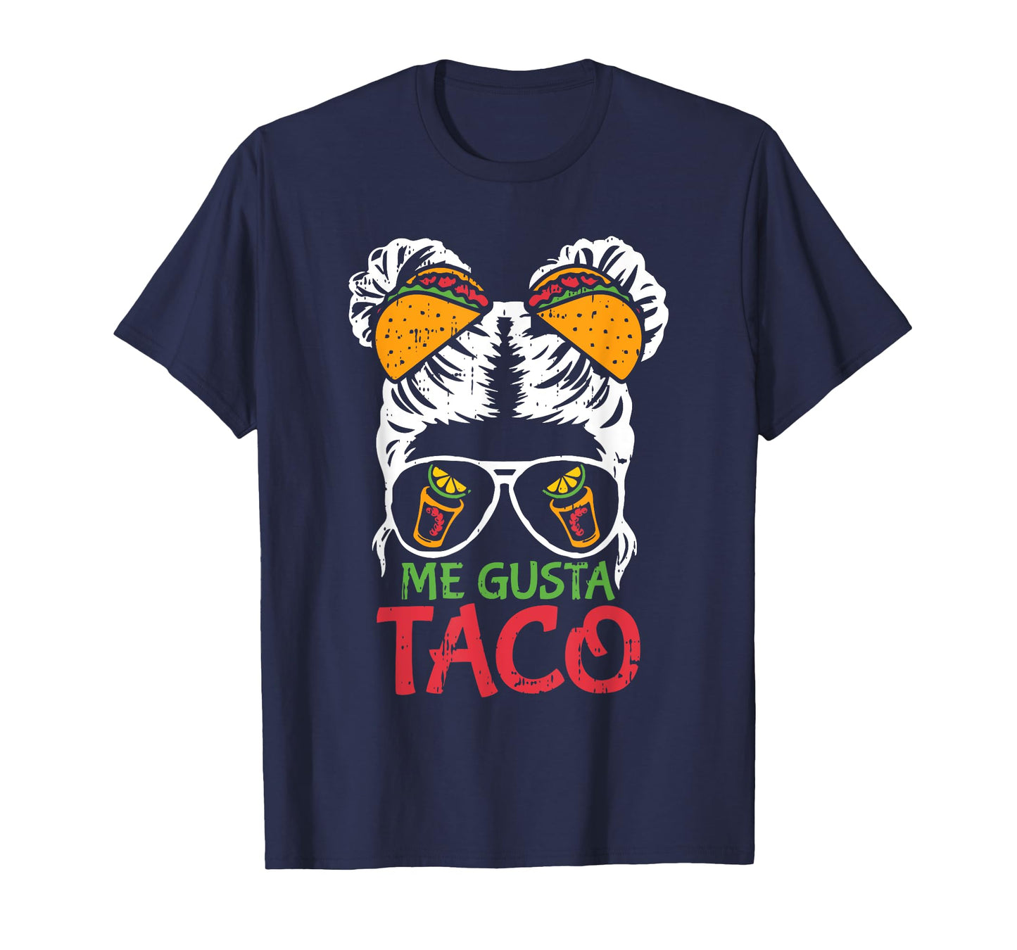 Me Gusta Taco Cinco De Mayo Funny Mexican Fiesta Women T-Shirt