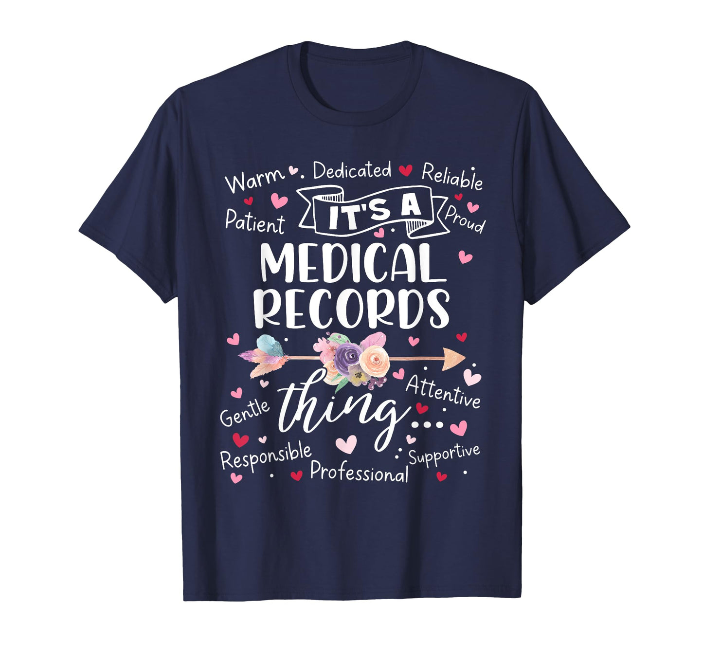 Medical Records Director Squad Team Crew Medical Clerk Women T-Shirt