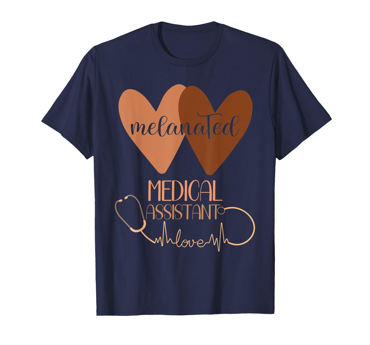 Medical Assistant Black History Month Women Afro American T-Shirt