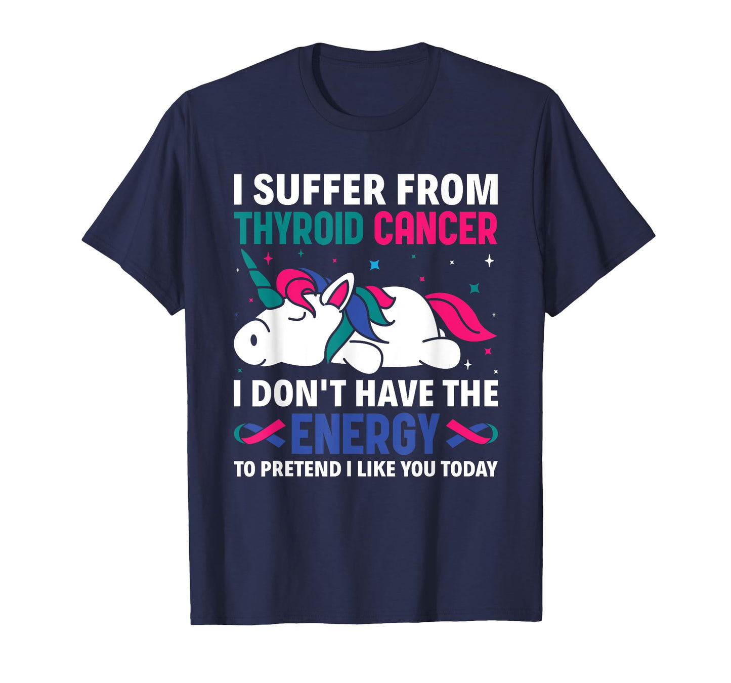 I Suffer From Thyroid Cancer Warrior Warrior Awareness T-Shirt