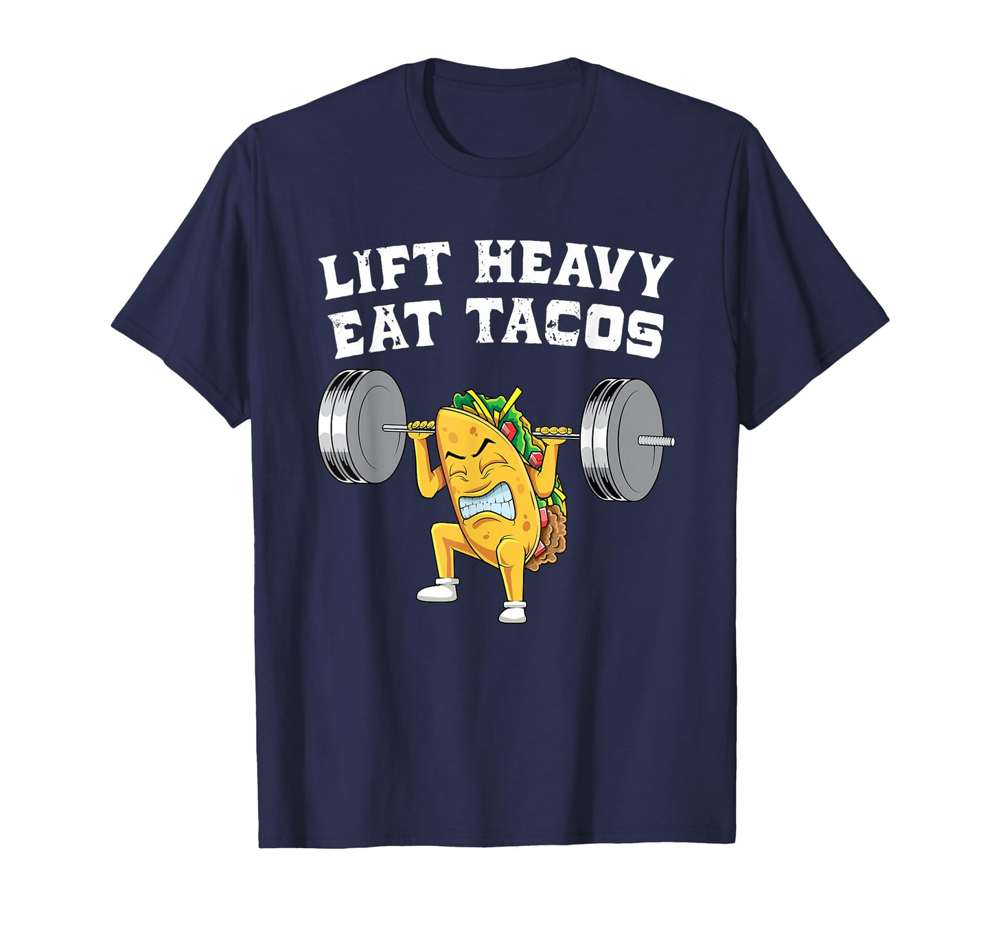 Funny Weightlifting Taco Lover Gift | Love Squats Exercise T-Shirt