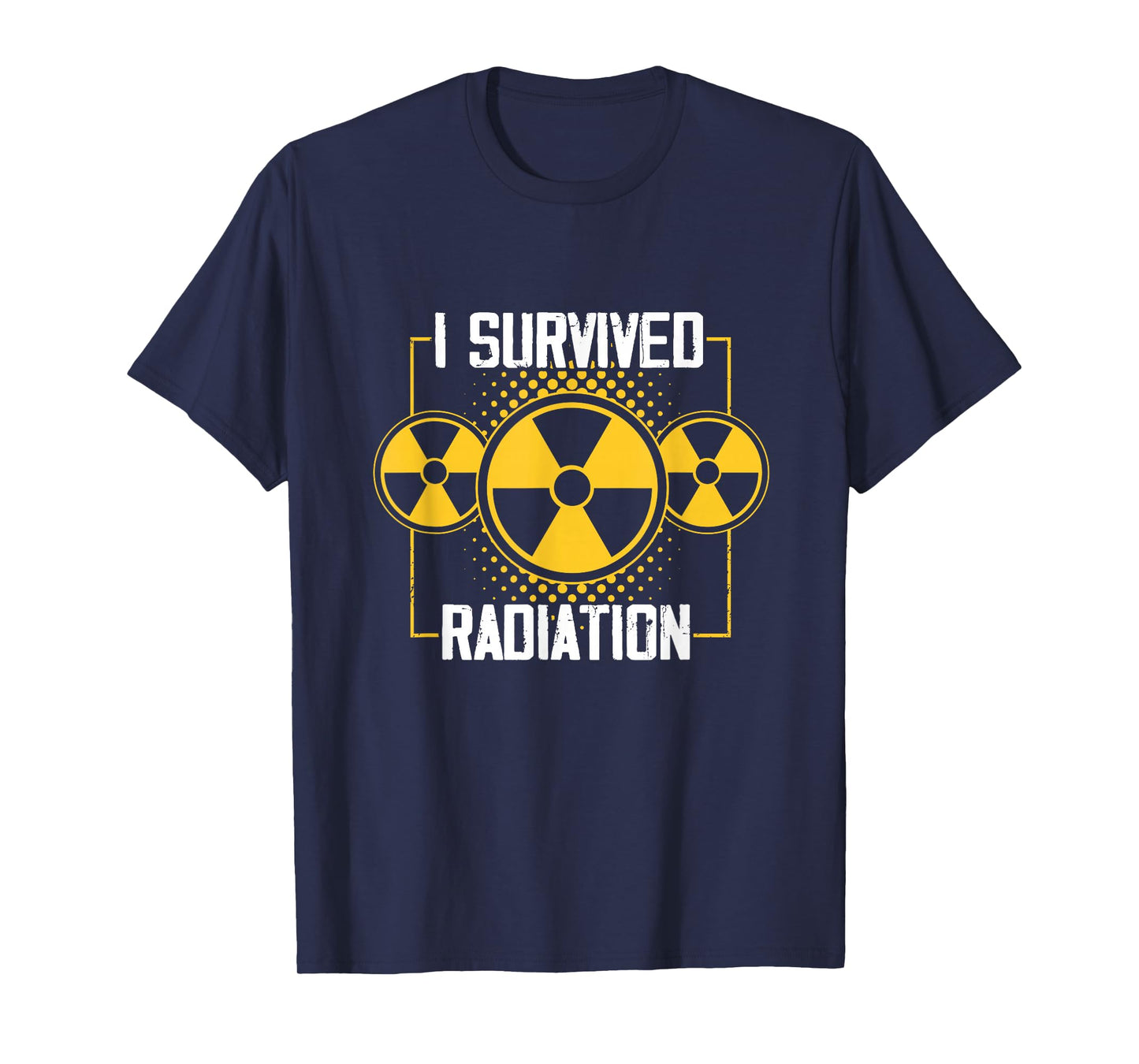 Fight Cancer Awareness Warrior Apparel I Survived Radiation T-Shirt