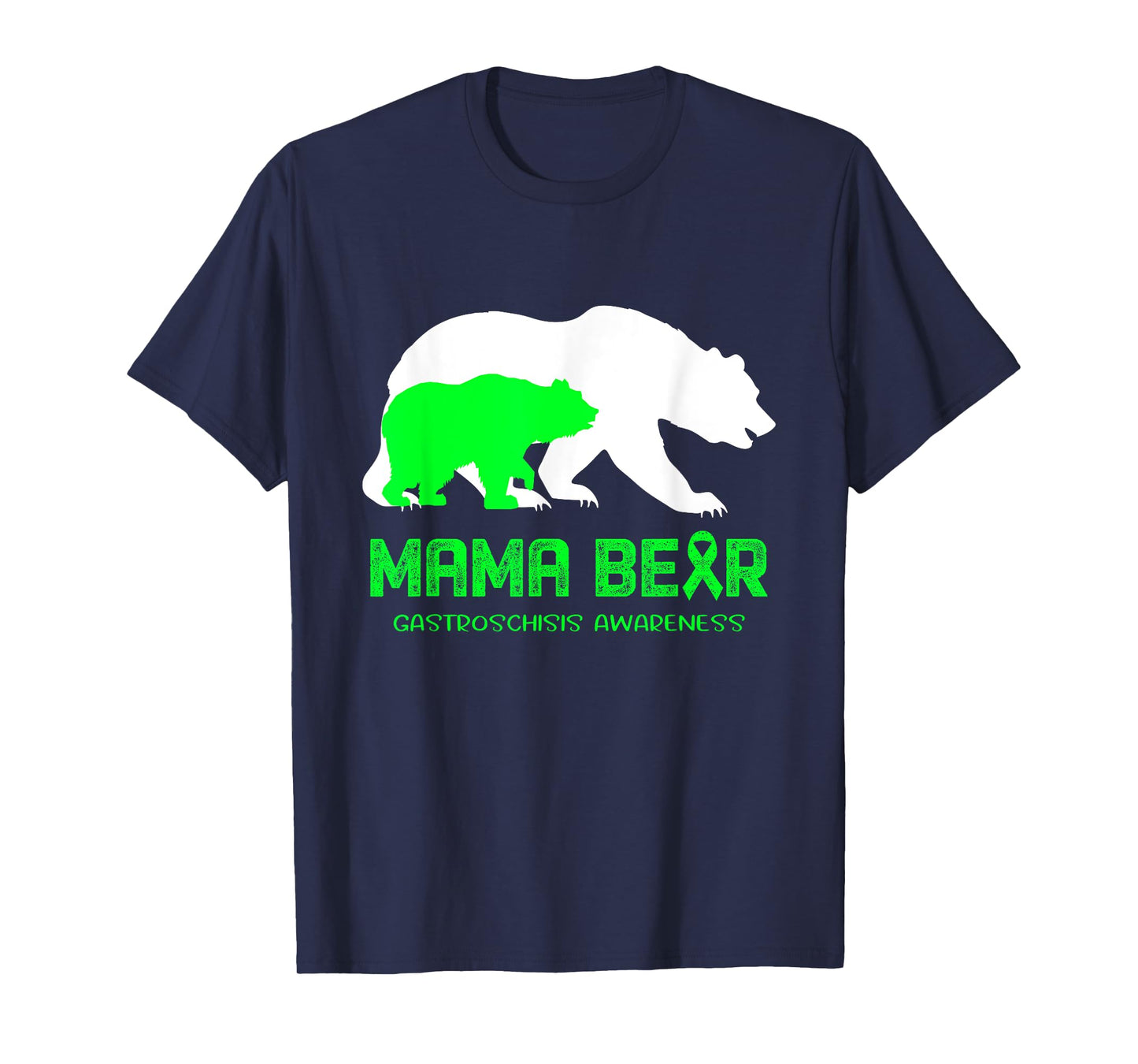 Mama Bear Gastroschisis Awareness Shirt For Women Men T-Shirt