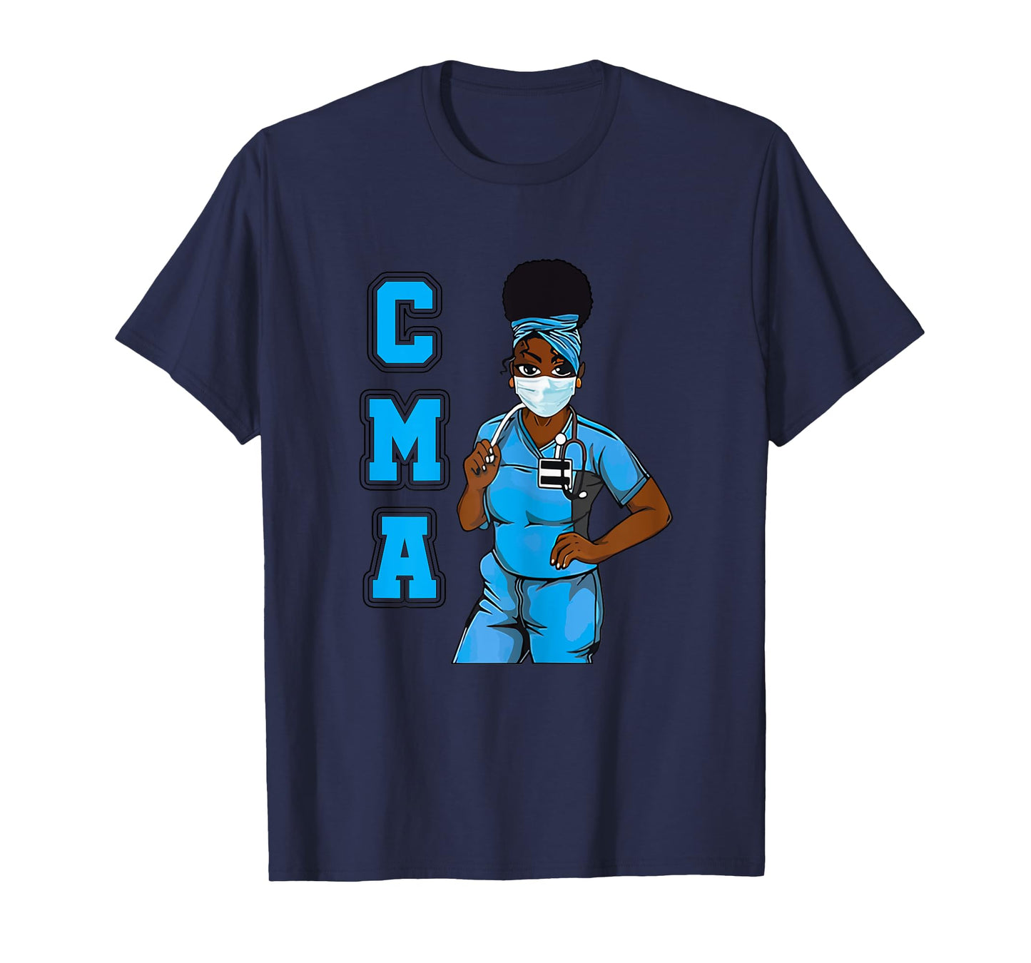 Black-CMA Magic Afro Girl Pride T-Shirt