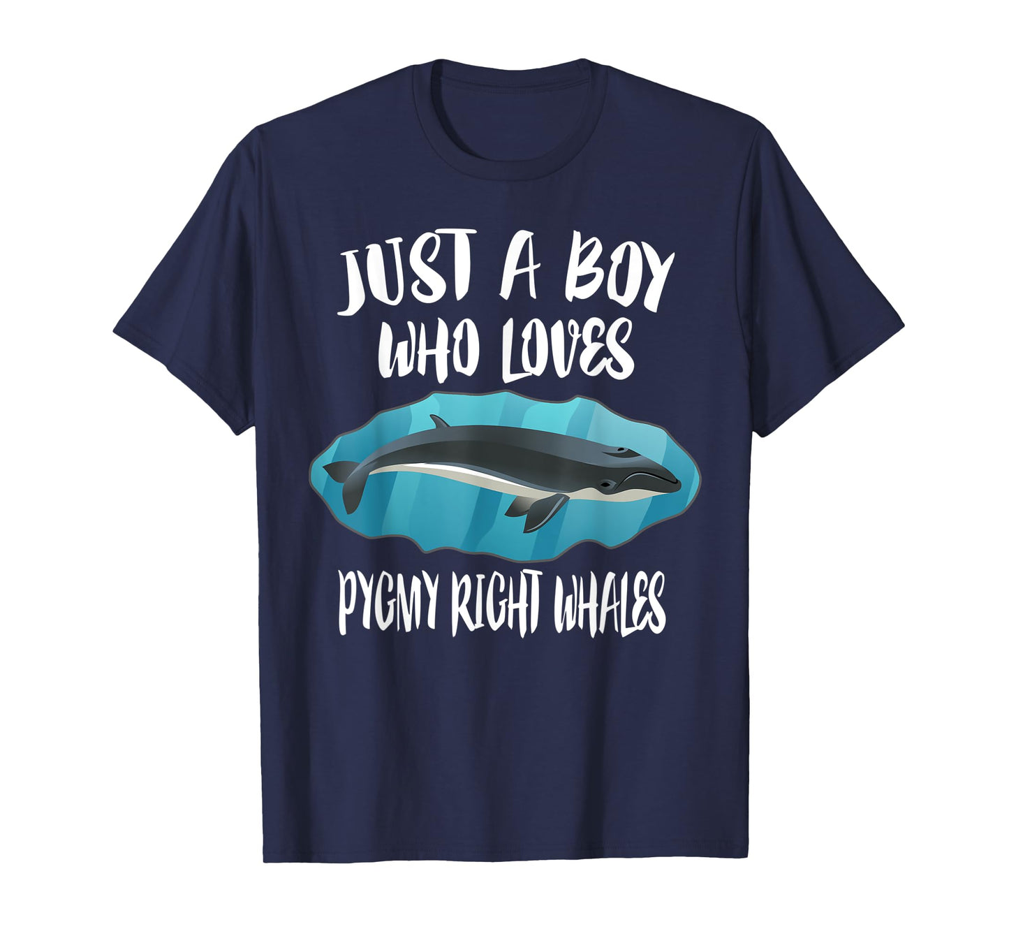 Just A Boy Who Loves Pygmy Right Whales T-Shirt