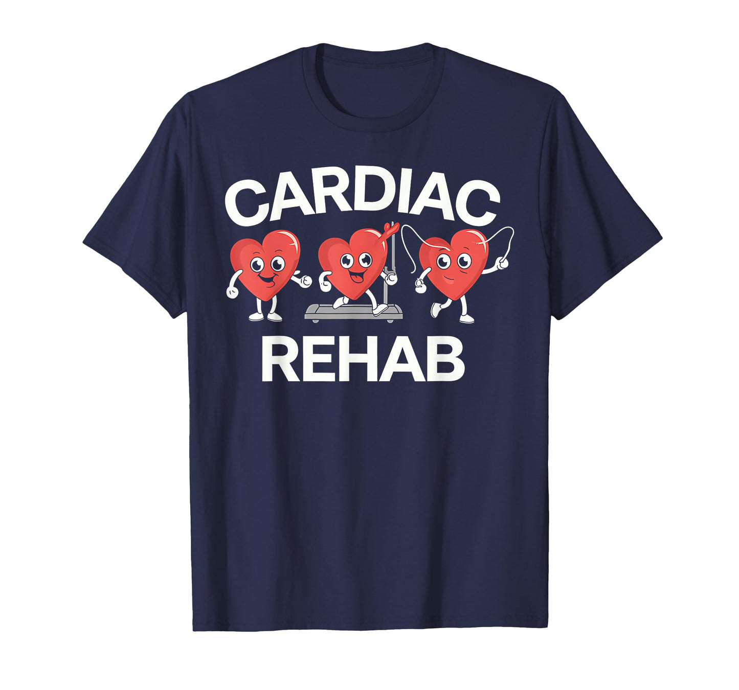 Funny Graphic Tees For Women and Men Cardiac Rehab Exercise Recovery Workout Get Well Soon Gift T-Shirt Black Unisex-Youth T-Shirt