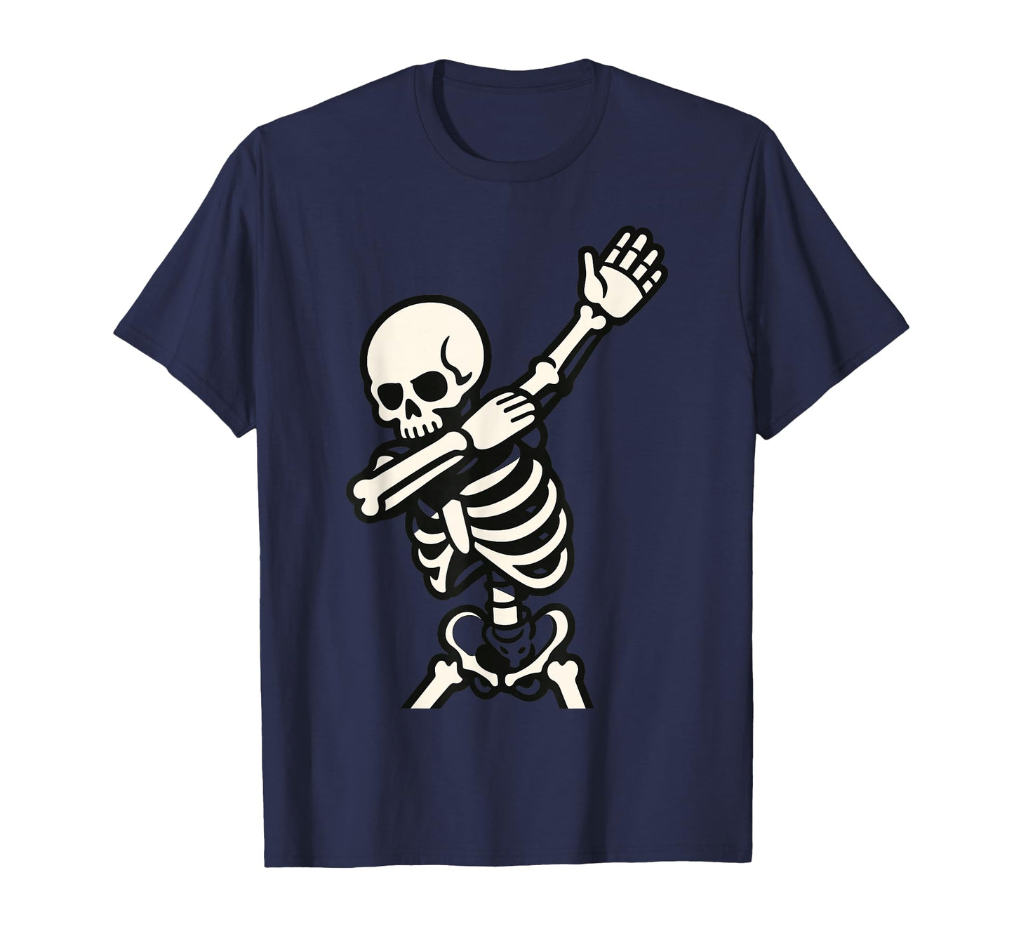 Skeleton Dabbing Funny Halloween Spooky Dance T-Shirt