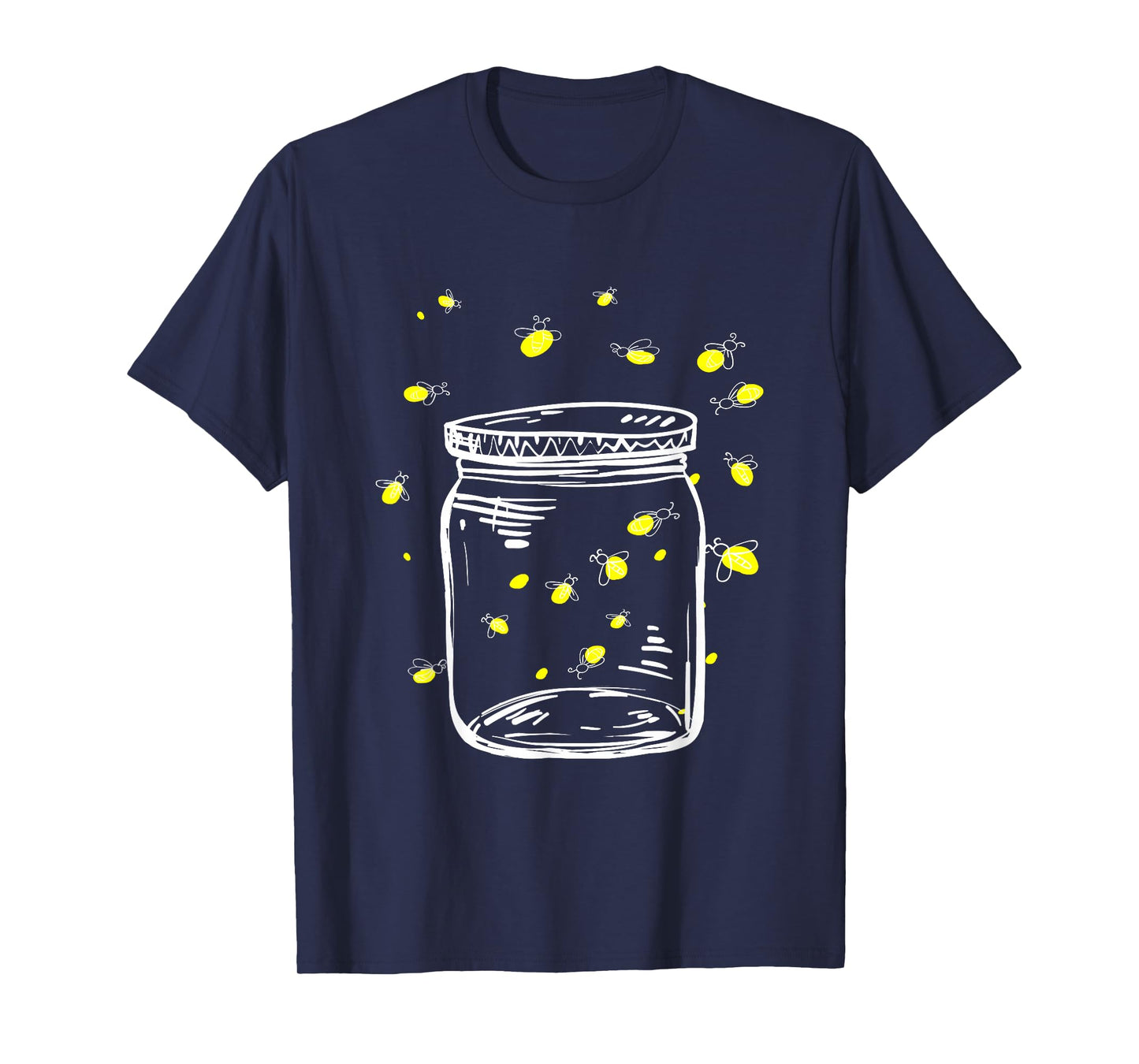 Fireflies in Glas Jar Fireflies I Firefly Insects T-Shirt