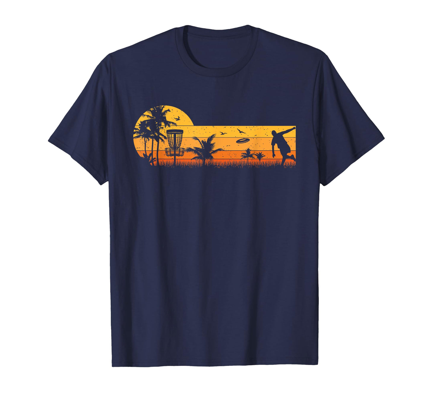 Retro Vintage Frisbee Golf Player Design | Disc Golf T-Shirt