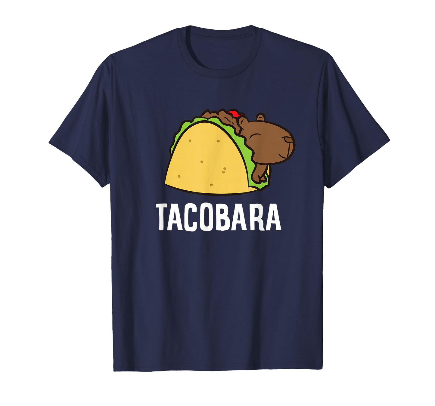 Tacobara Funny Capybara Tacos T-Shirt
