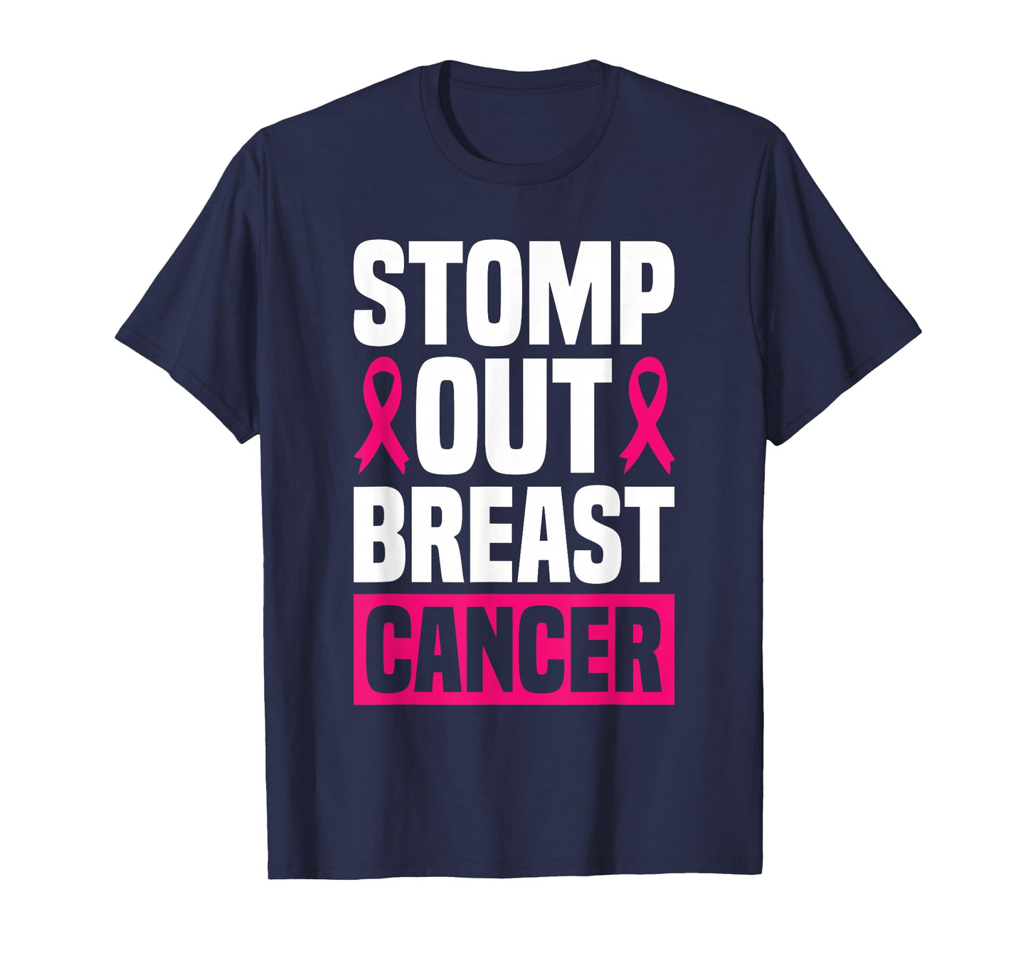 Stomp Out Breast Cancer Breast Cancer Awareness T-Shirt
