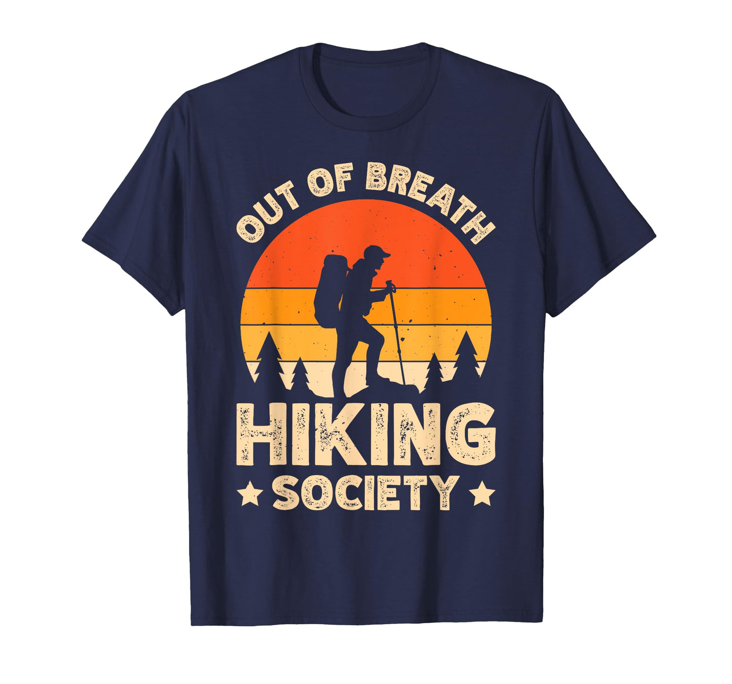 Out Of Breath Hiking Society T-Shirt
