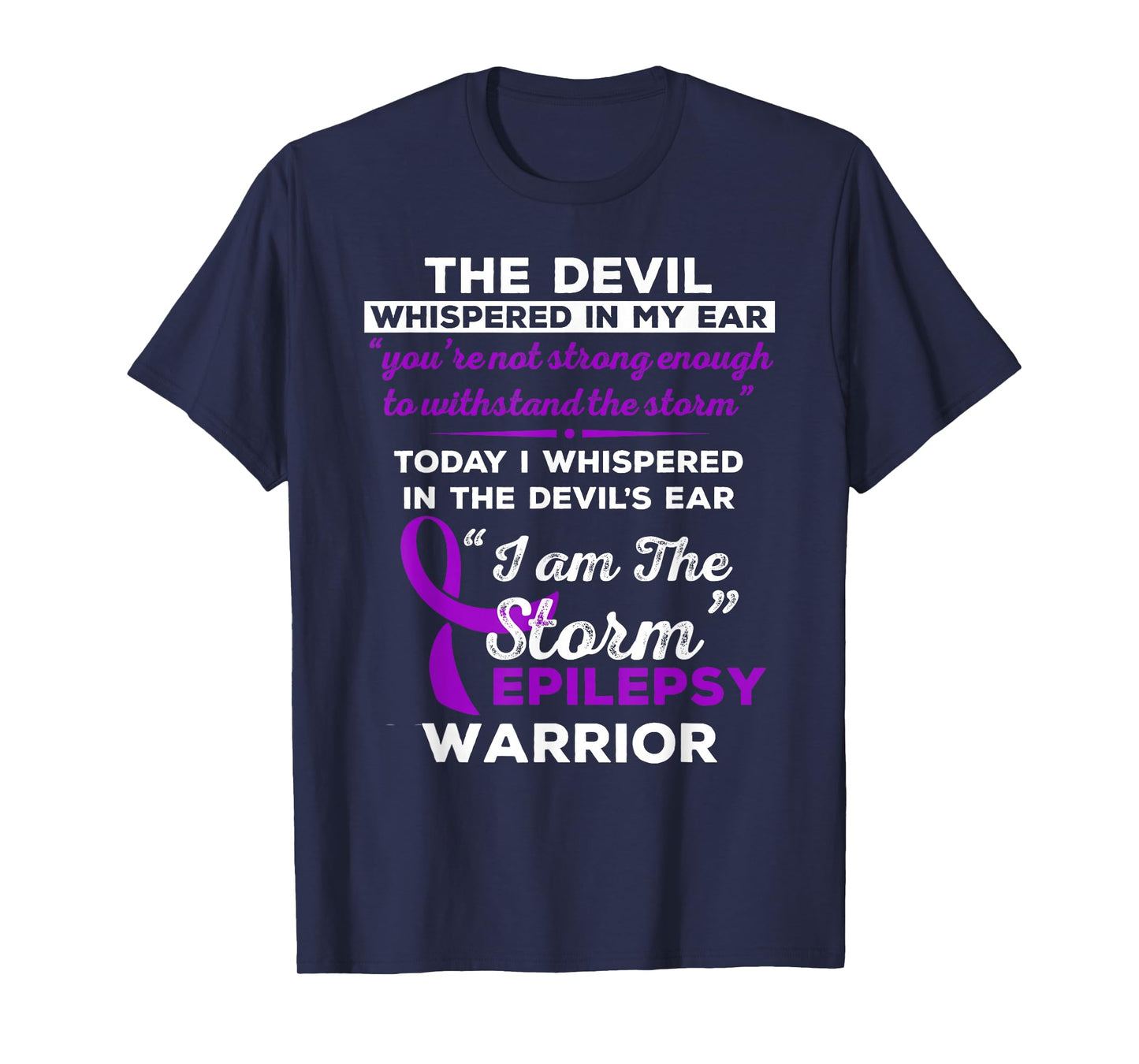 I Am the Storm Epilepsy Warrior T-Shirt T-Shirt