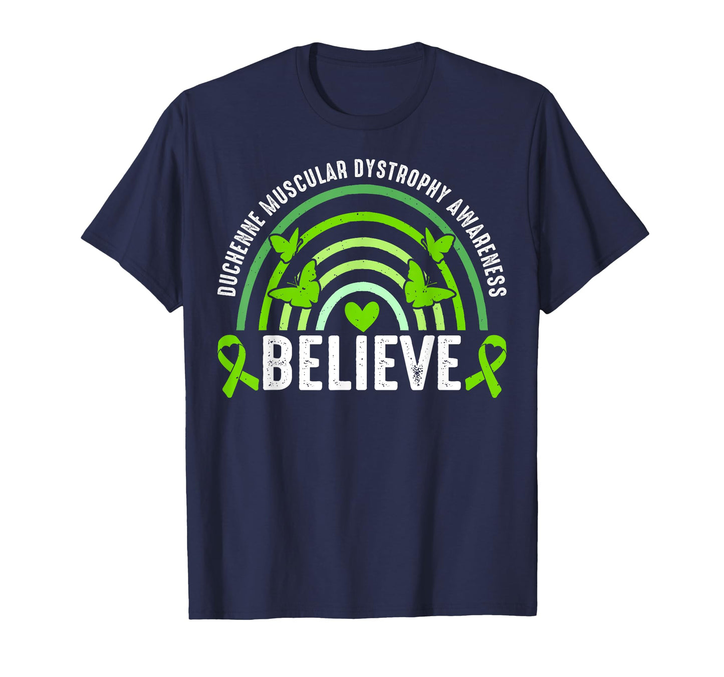 Duchenne Muscular Dystrophy Awareness Wear Green For Nephew T-Shirt
