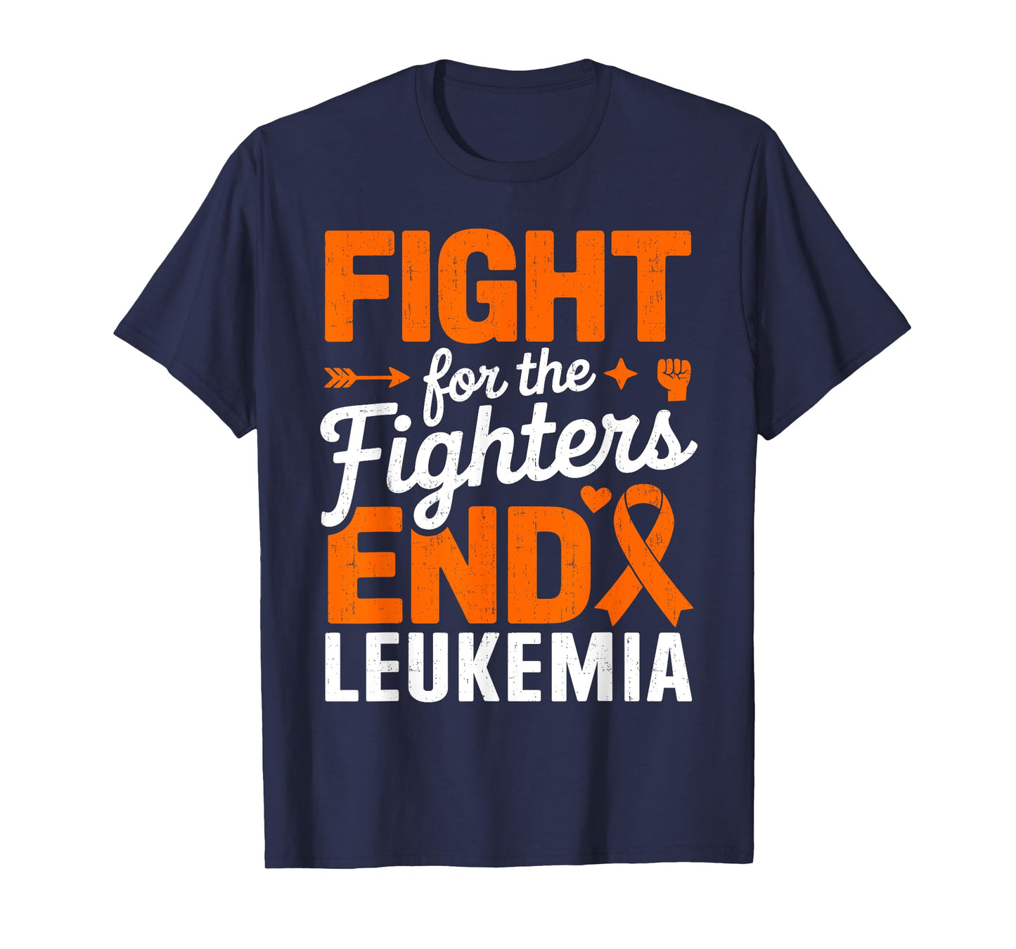 Leukemia Awareness Month Fight For Fighters End Leukemia T-Shirt