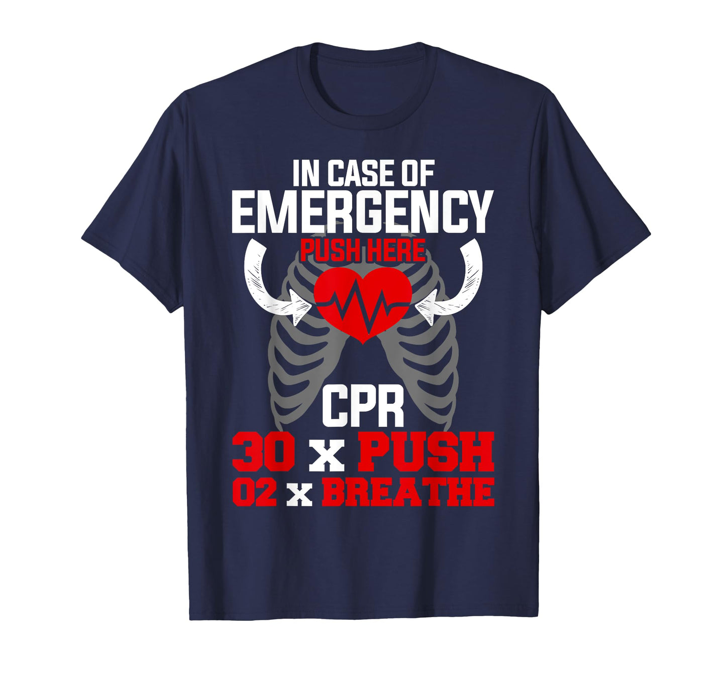 Funny CPR Instructor First Aid for Nurses CPR Instructor T-Shirt