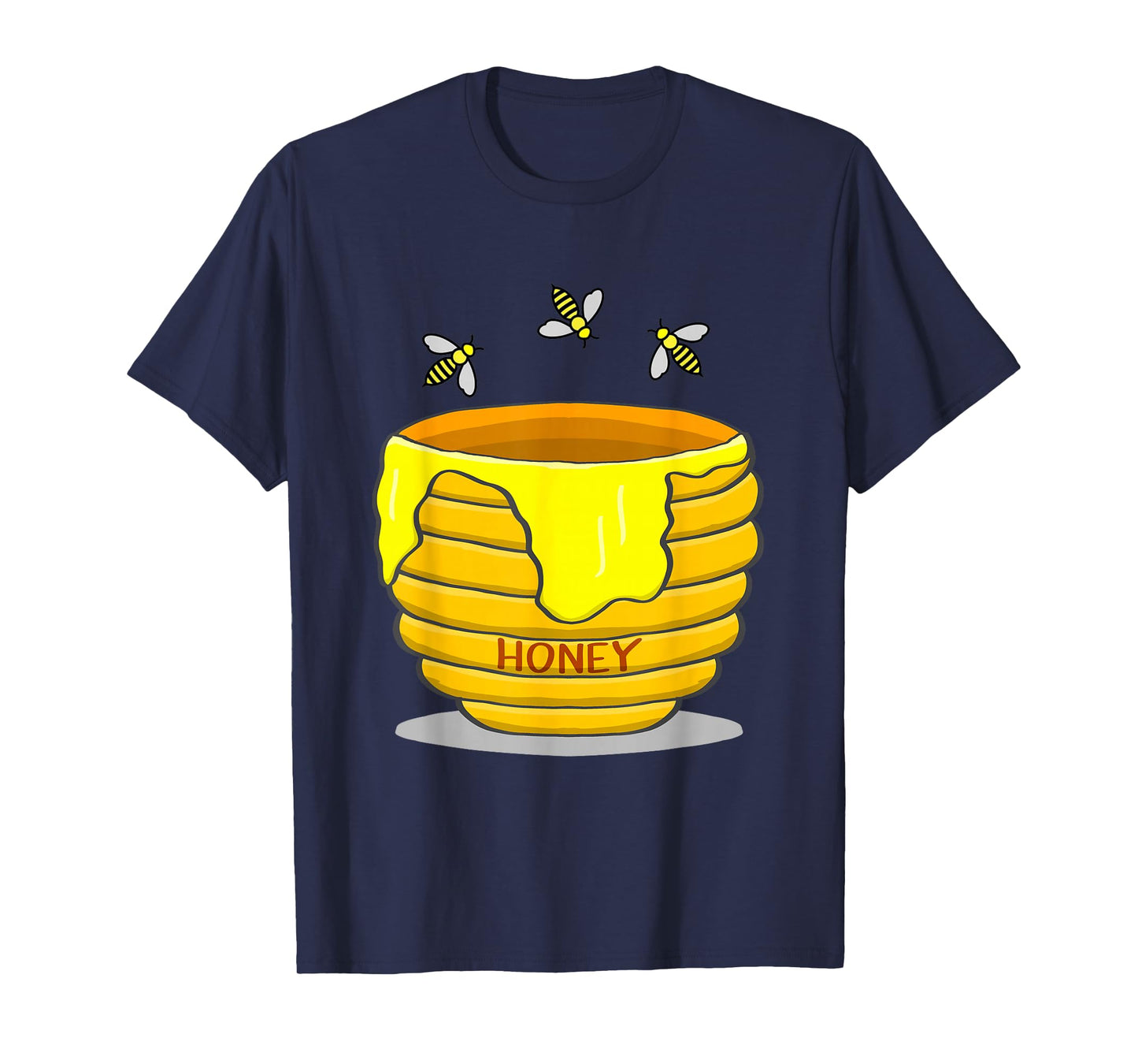 Honey Pot With Honey Bees Sweet Gift T-Shirt