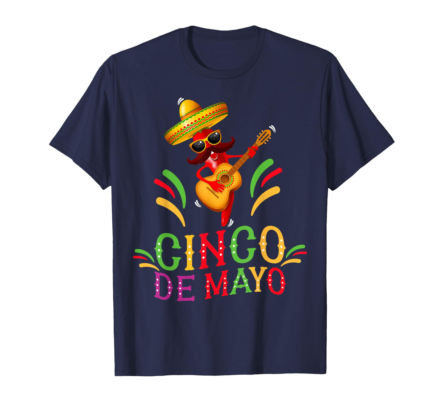 Happy 5 De Mayo Funny Camisas de 5 de mayo Mexican fiesta T-Shirt