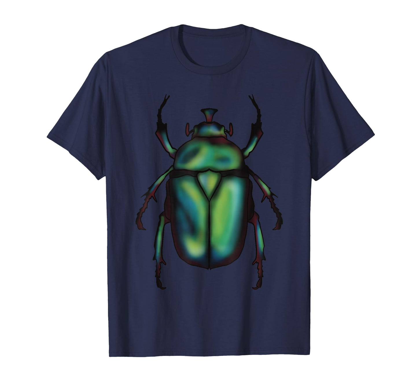 Green Chafer Beetle, June Bug, Insect, Entomology T-Shirt