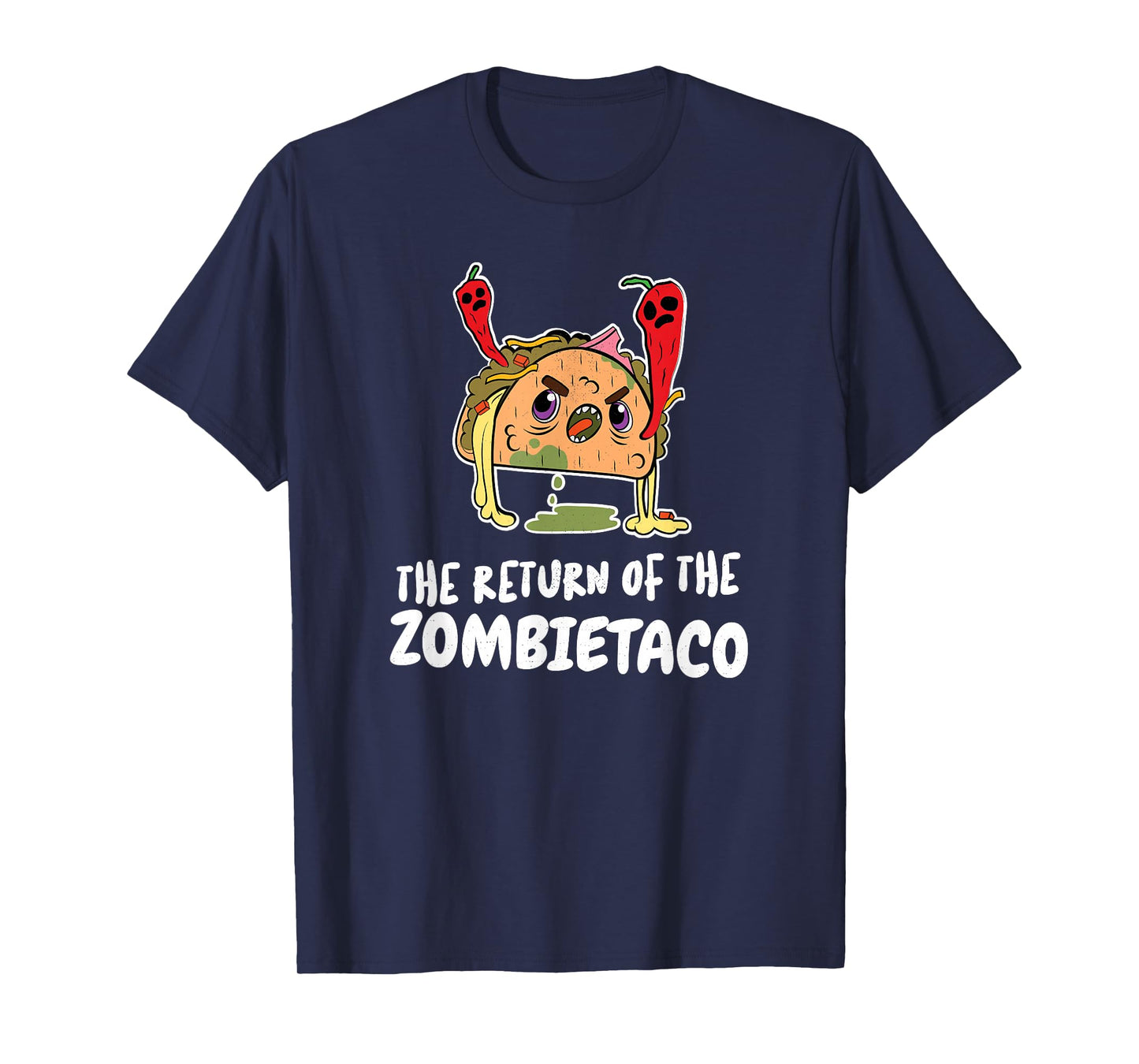 The Return of The Zombie Taco (Halloween Graphic) T-Shirt