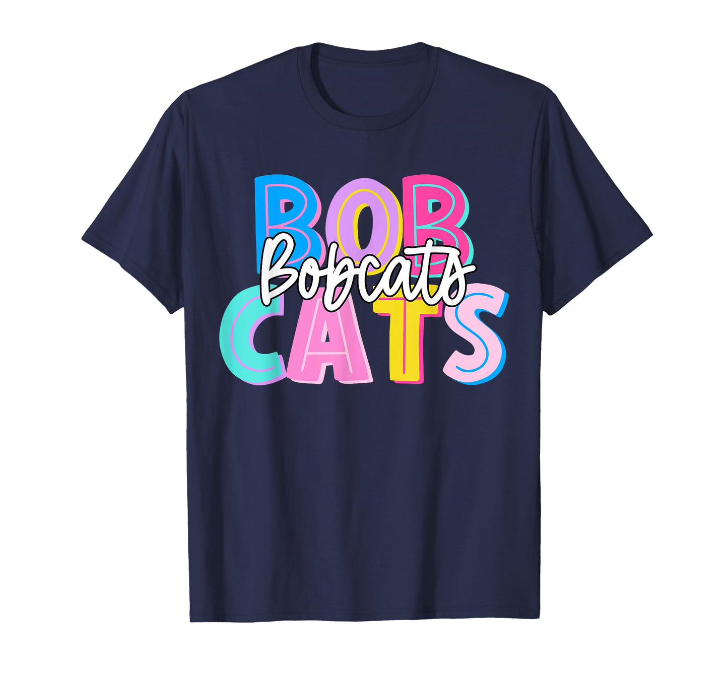Bobcats Team Pride School Spirit T-Shirt
