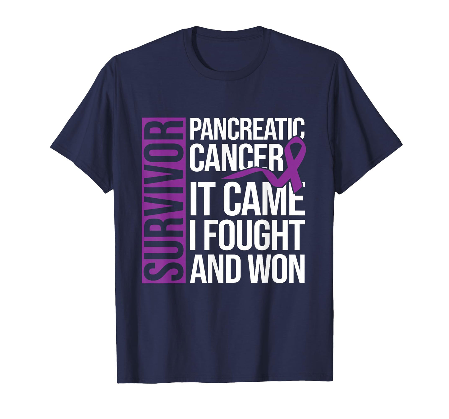 Survivor Cancer Survivor Pancreatic Cancer T-Shirt
