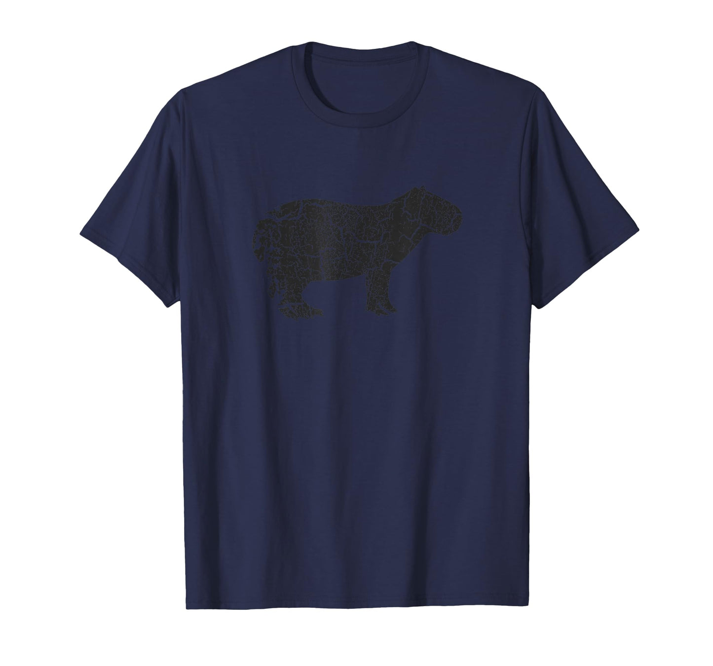 Capybara Distressed Print - Vintage Capybara T-Shirt