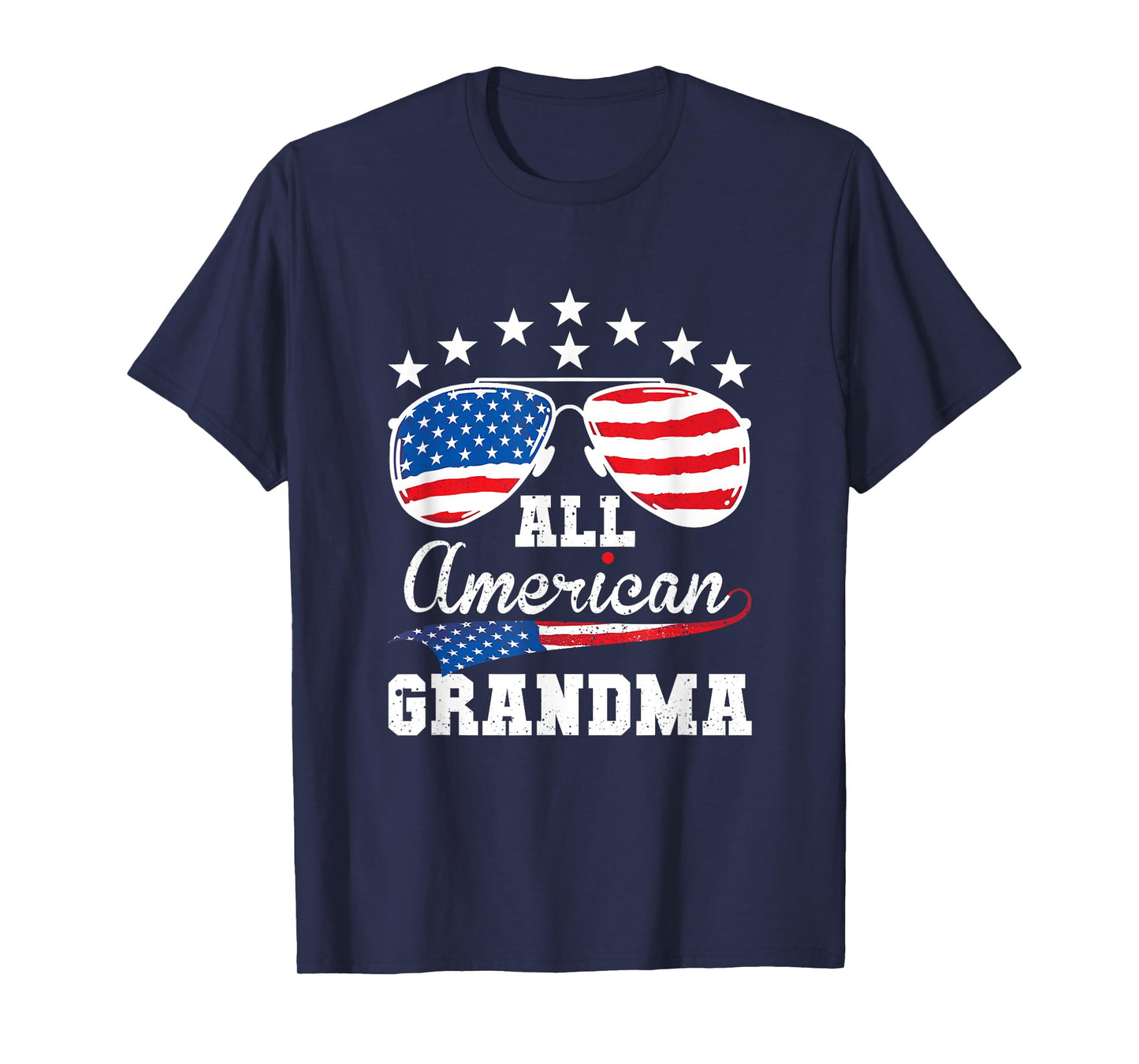 All American Grandma 4th of July Matching Family T-Shirt