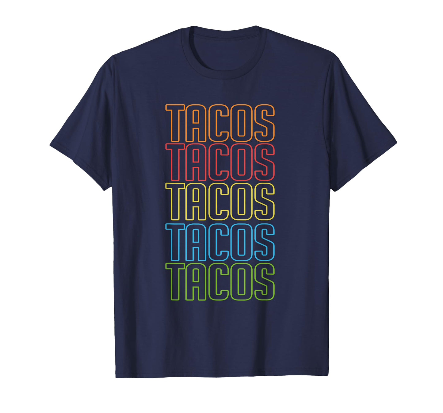 Retro Tacos shirt Vintage Taco Tuesday T-shirt T-Shirt