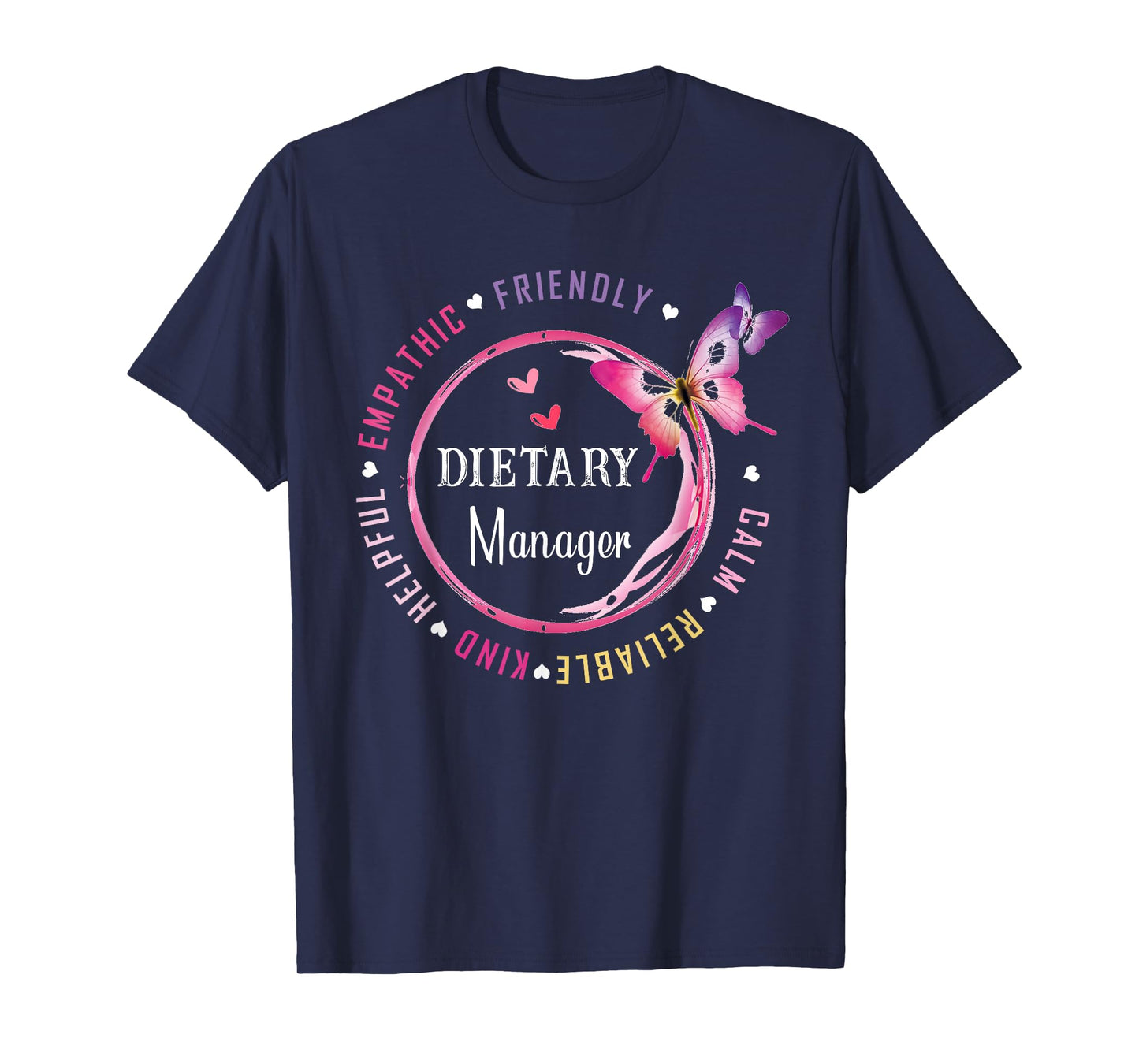 Dietary Manager Appreciation Week Healthcare Dietitian Squad T-Shirt