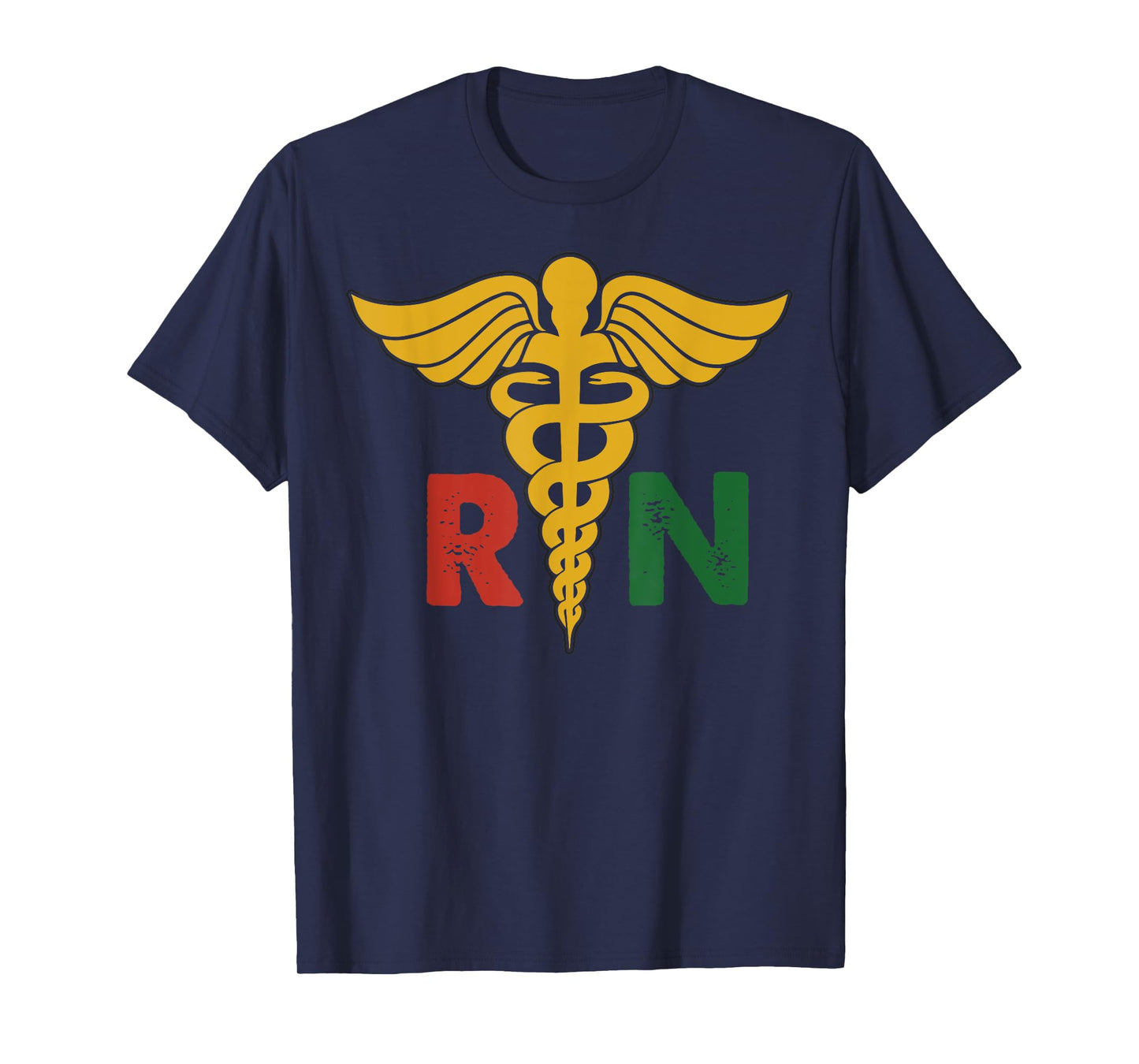 RN Nurse Black History Juneteenth Pride Afro girls African T-Shirt